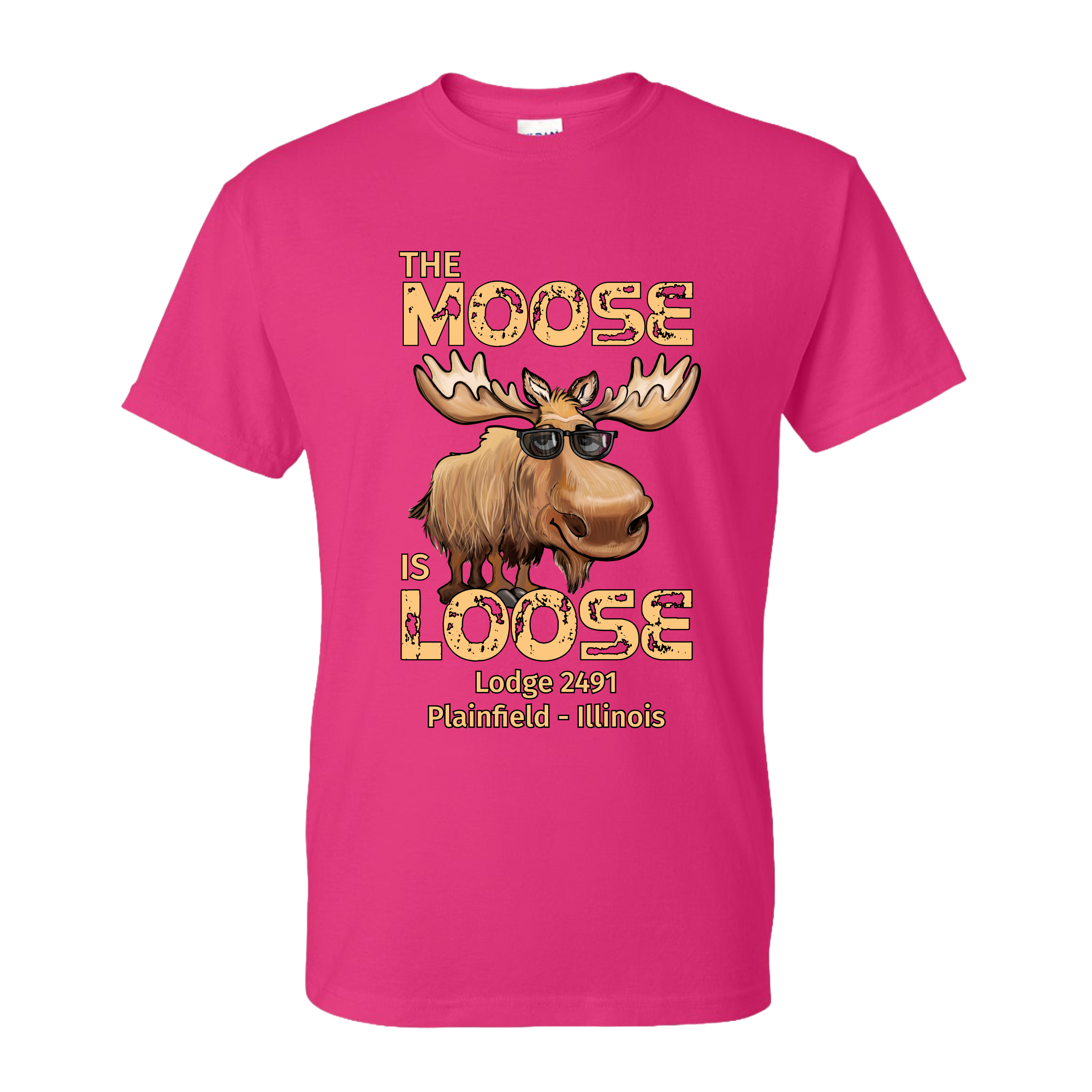 Lodge 2491 - Moose Is Loose T-Shirt
