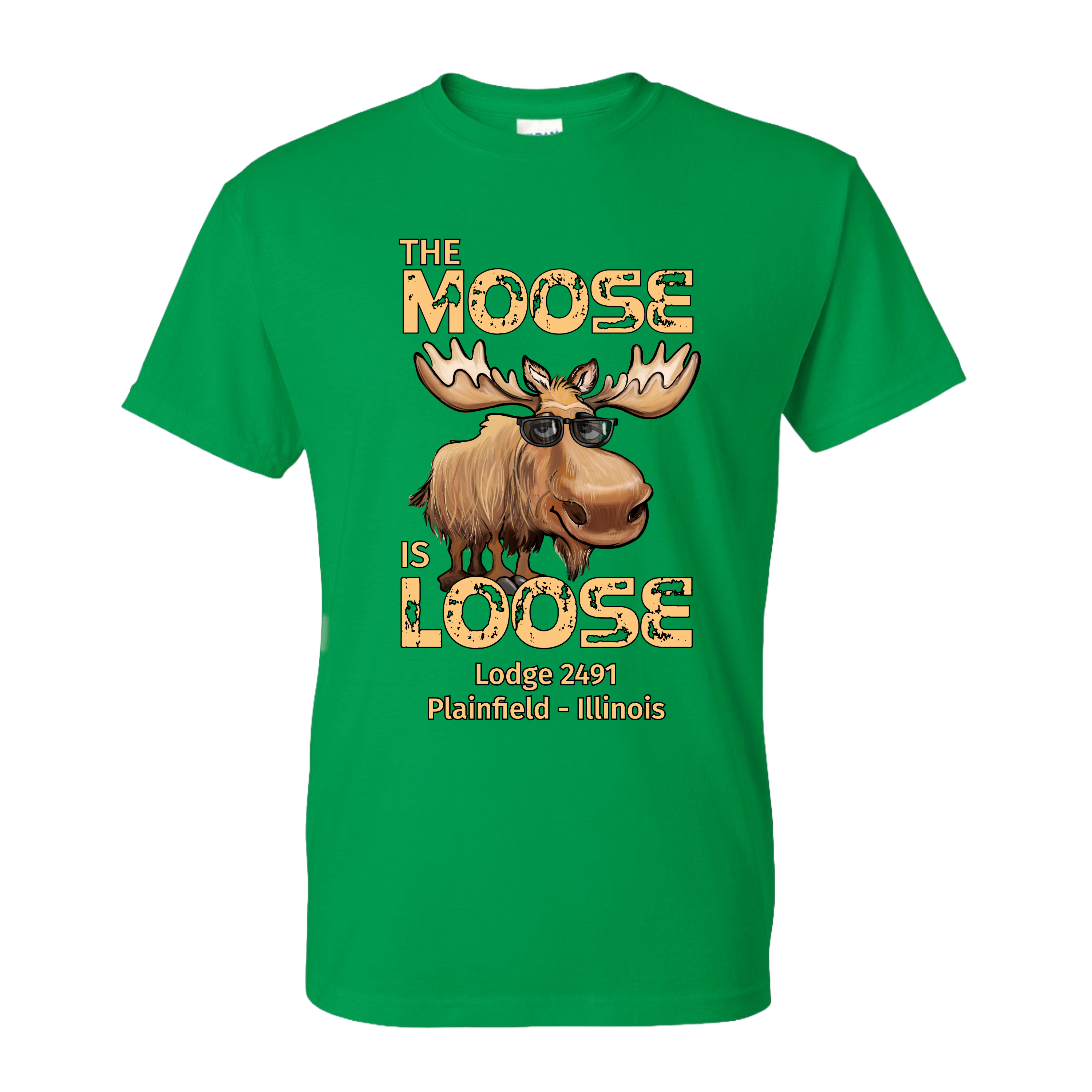 Lodge 2491 - Moose Is Loose T-Shirt