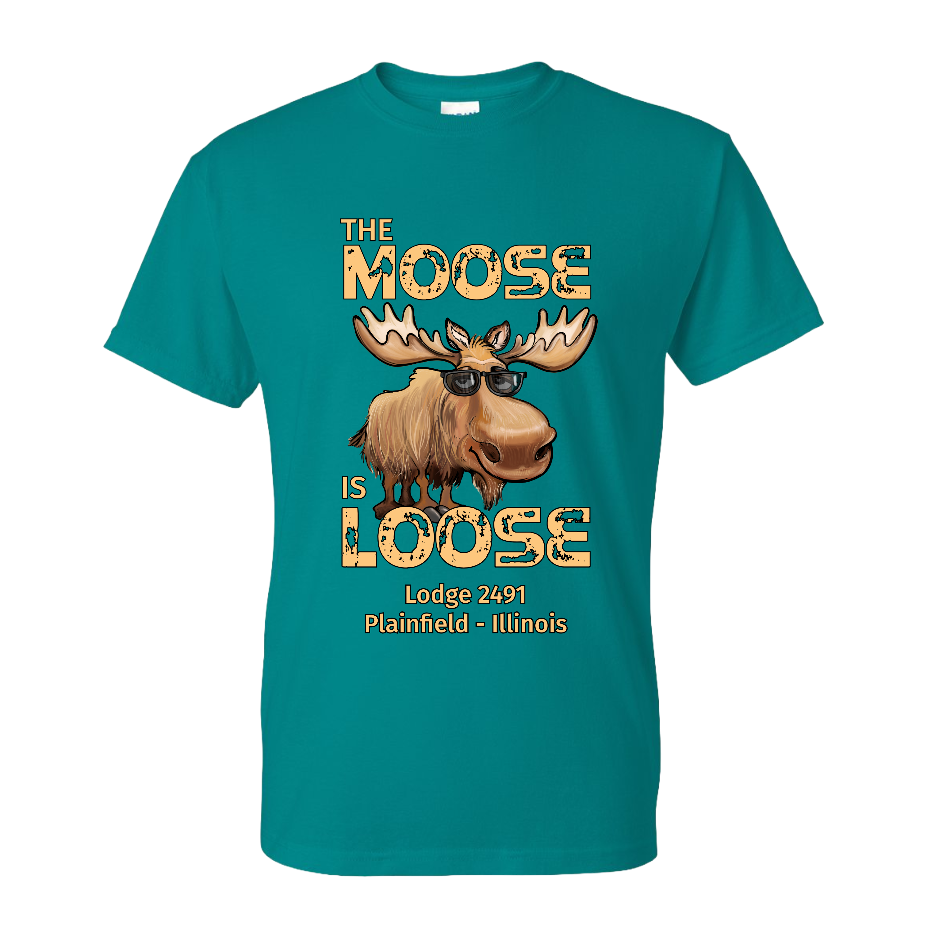 Lodge 2491 - Moose Is Loose T-Shirt