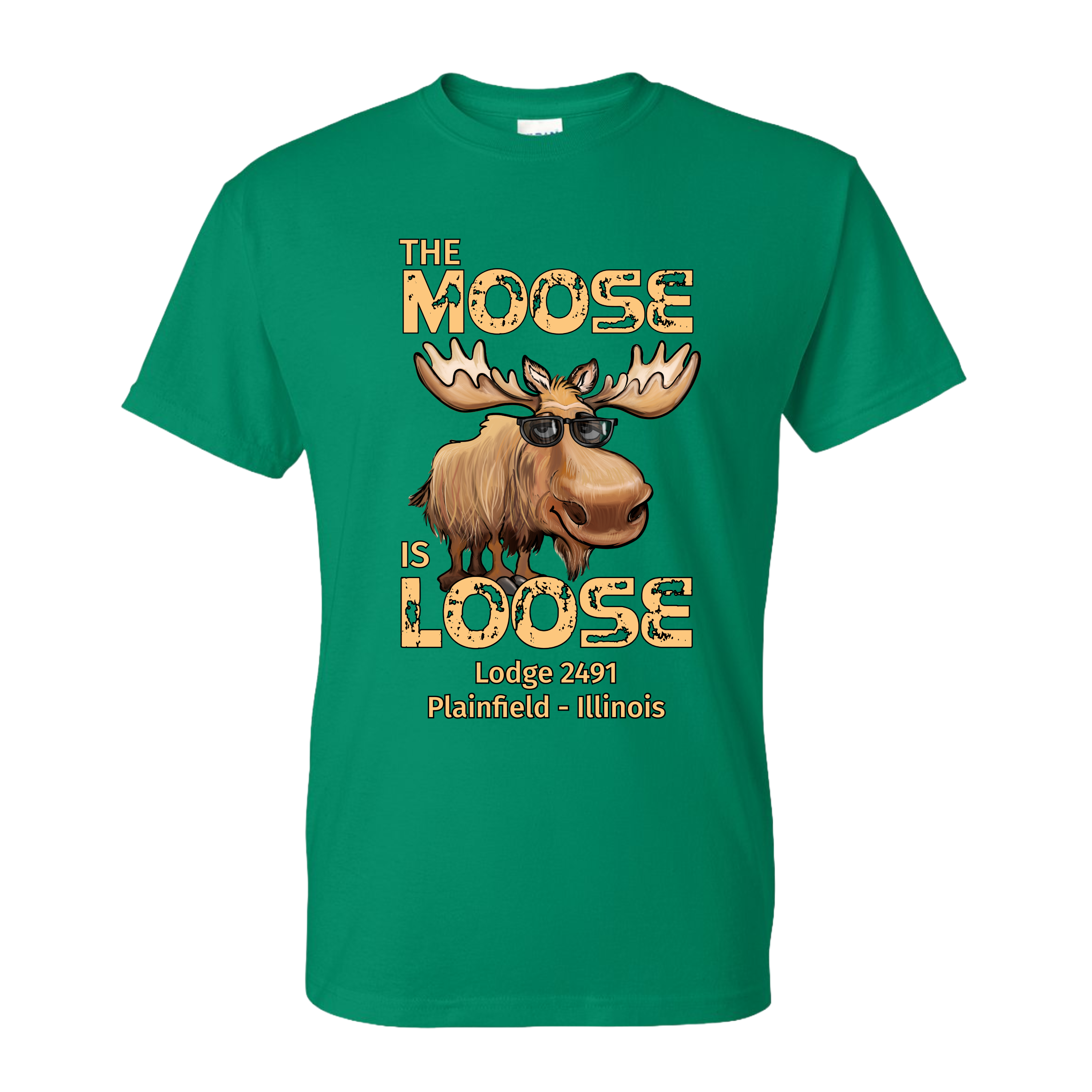 Lodge 2491 - Moose Is Loose T-Shirt