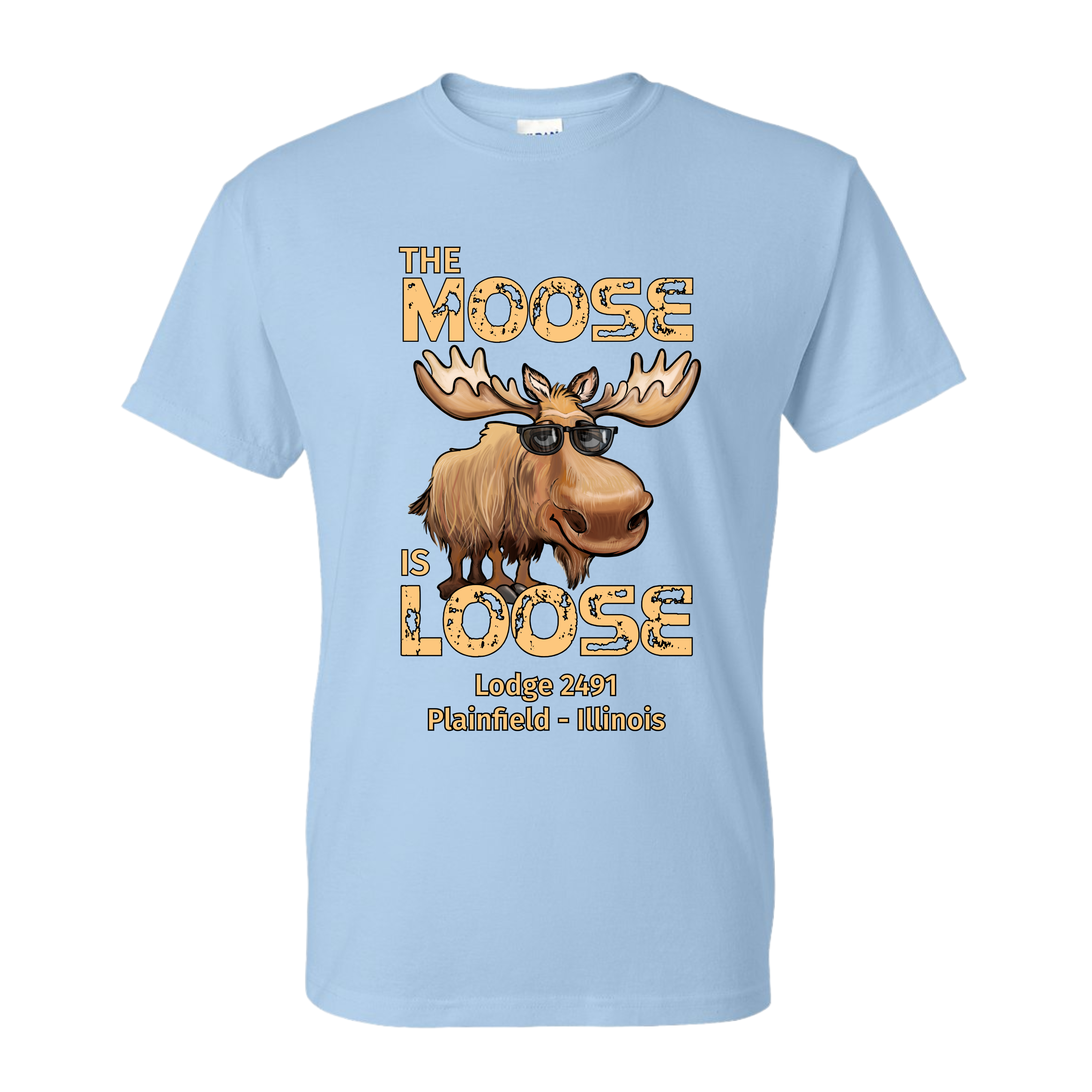 Lodge 2491 - Moose Is Loose T-Shirt