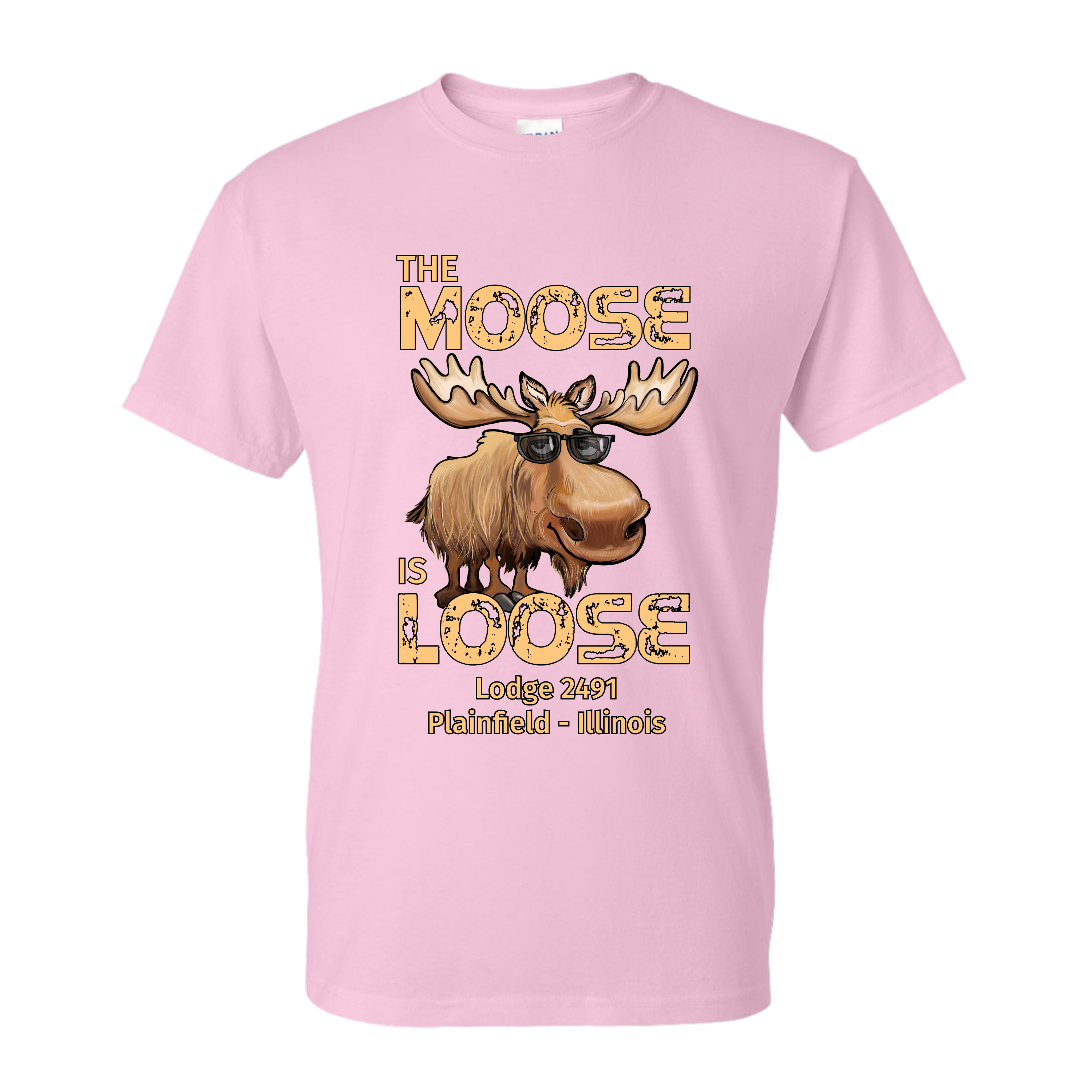 Lodge 2491 - Moose Is Loose T-Shirt