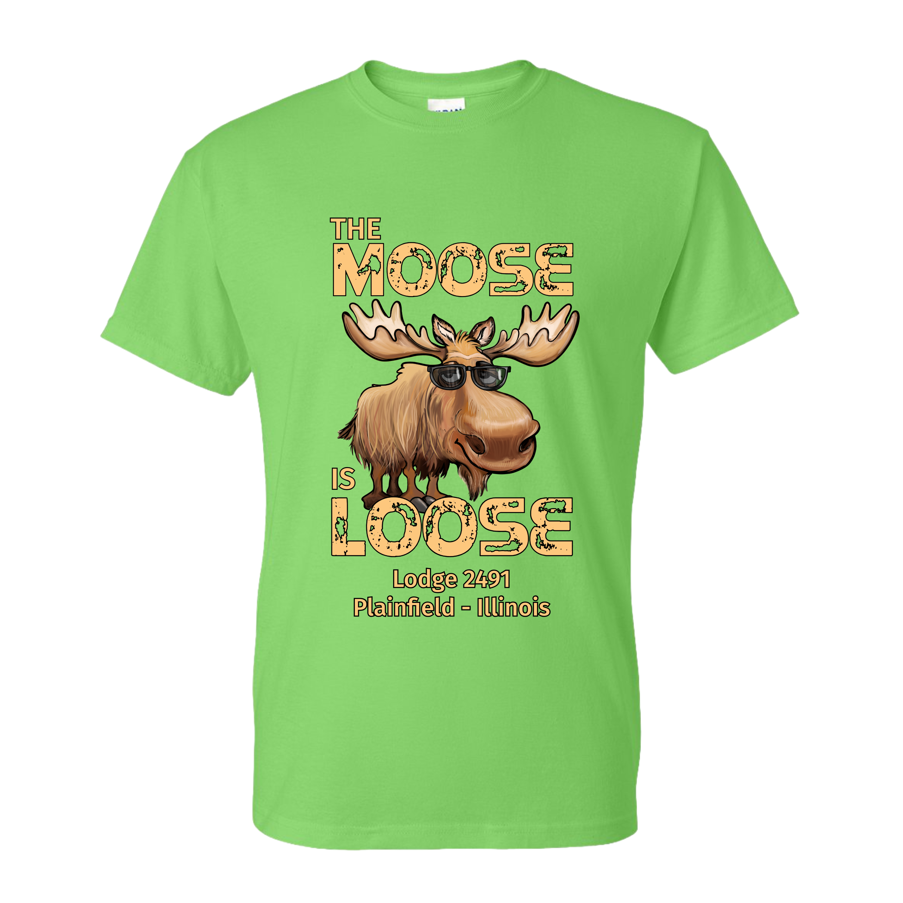Lodge 2491 - Moose Is Loose T-Shirt