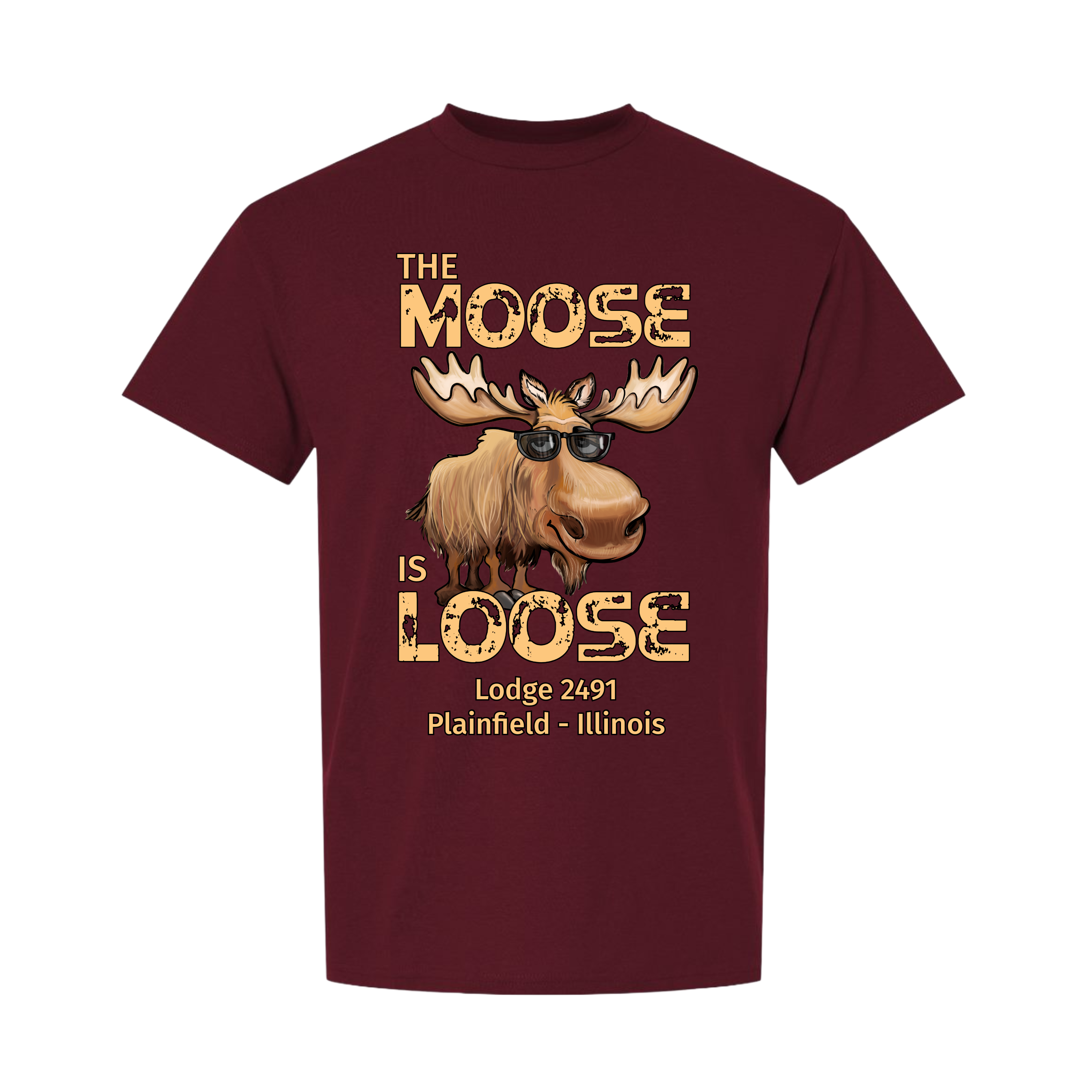 Lodge 2491 - Moose Is Loose T-Shirt