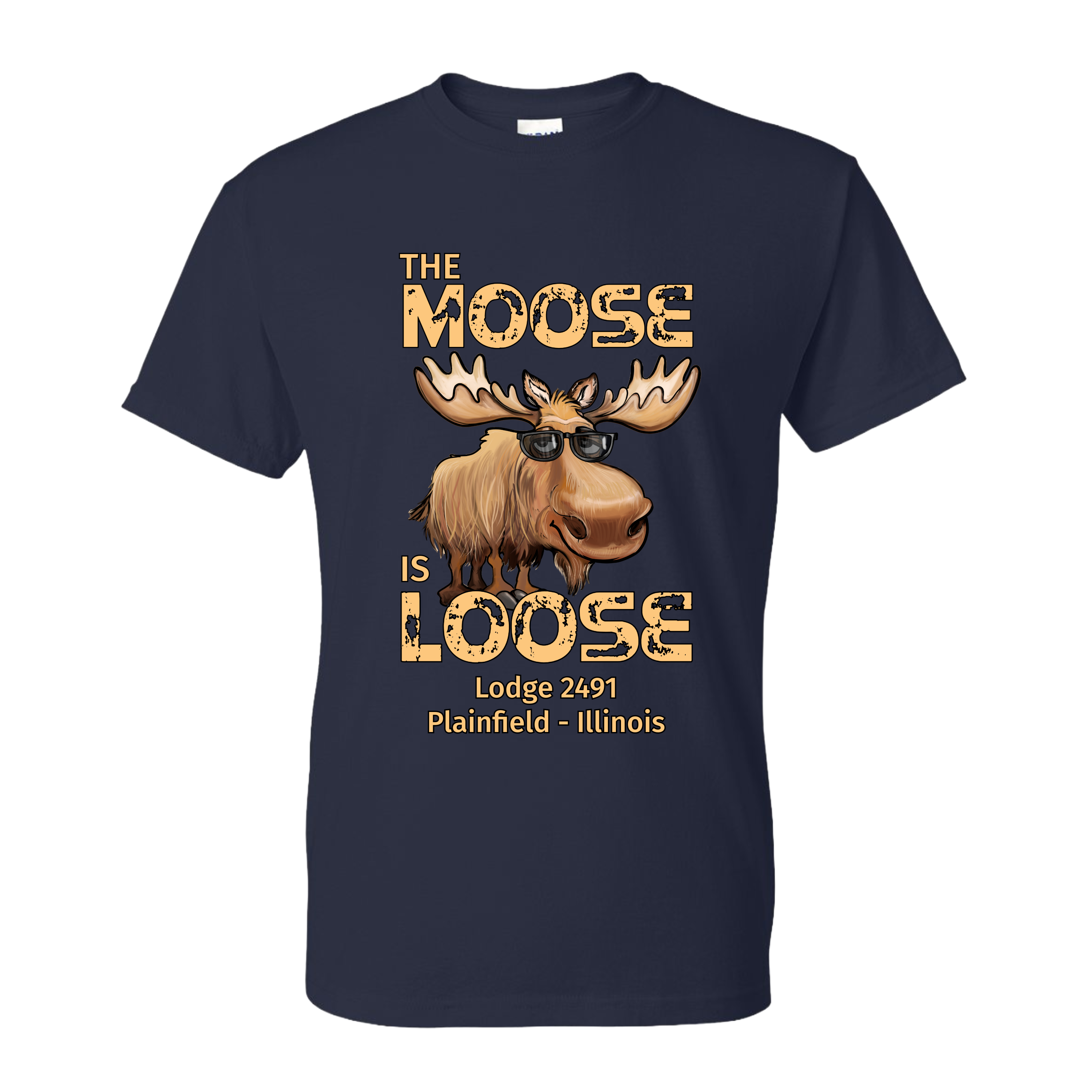 Lodge 2491 - Moose Is Loose T-Shirt