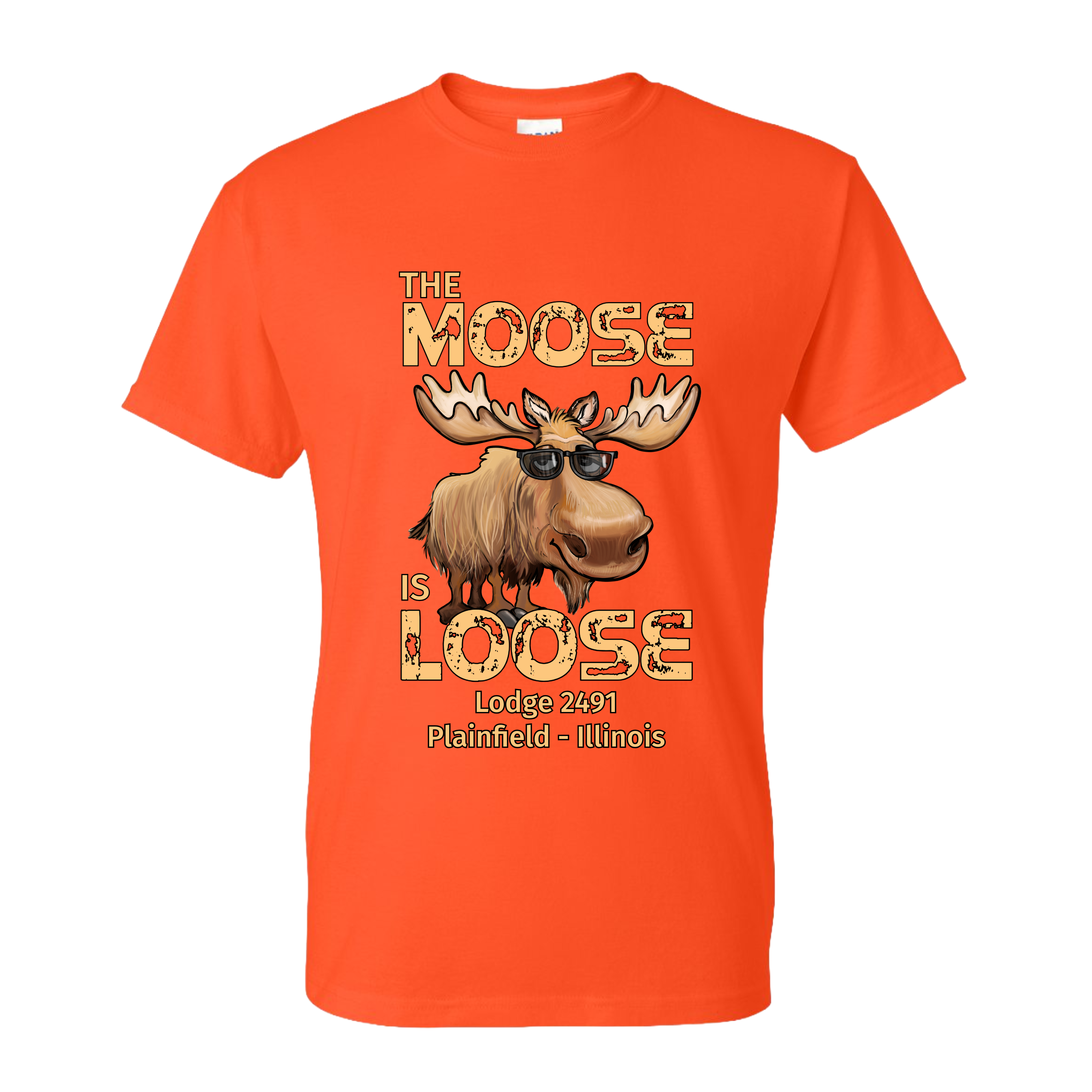 Lodge 2491 - Moose Is Loose T-Shirt