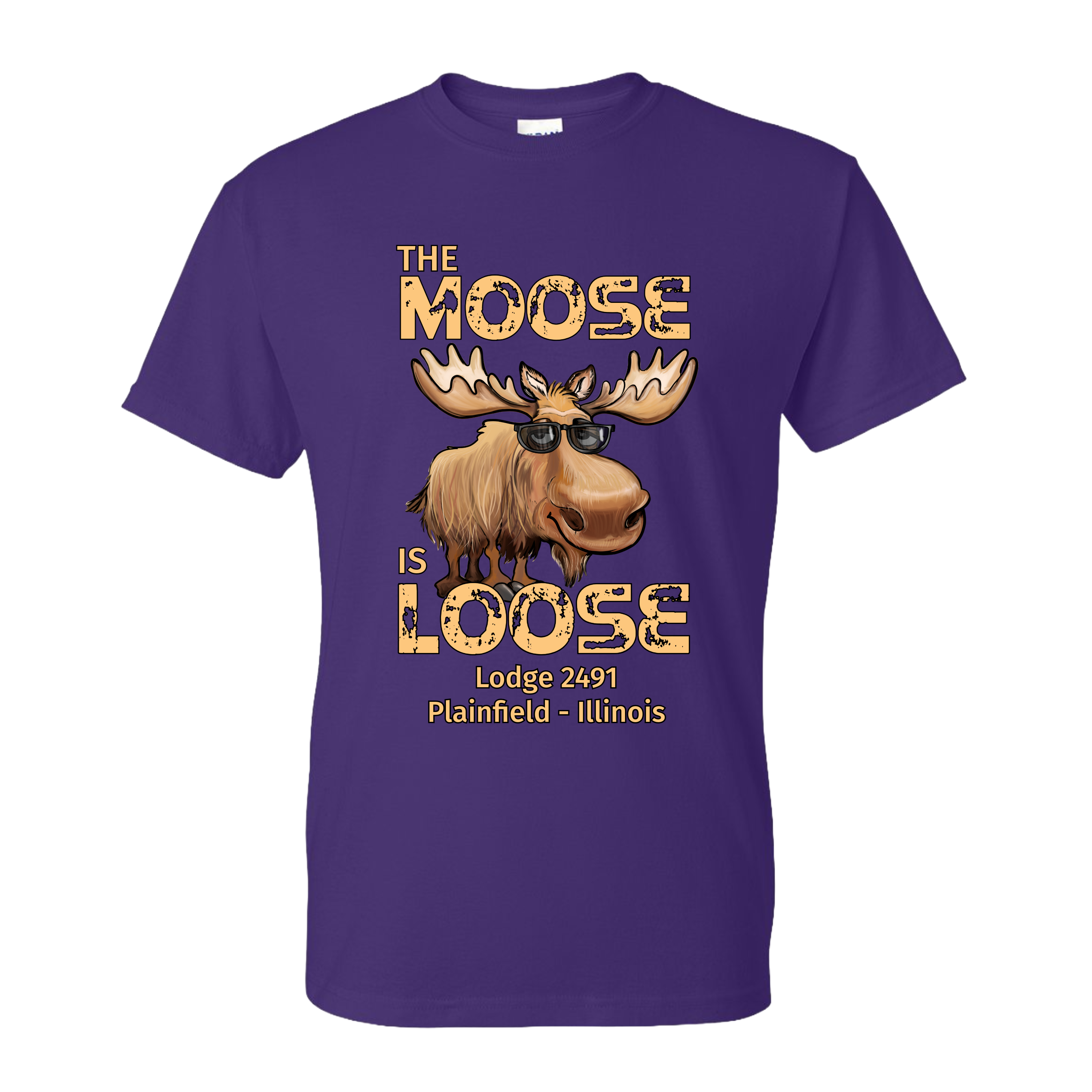 Lodge 2491 - Moose Is Loose T-Shirt