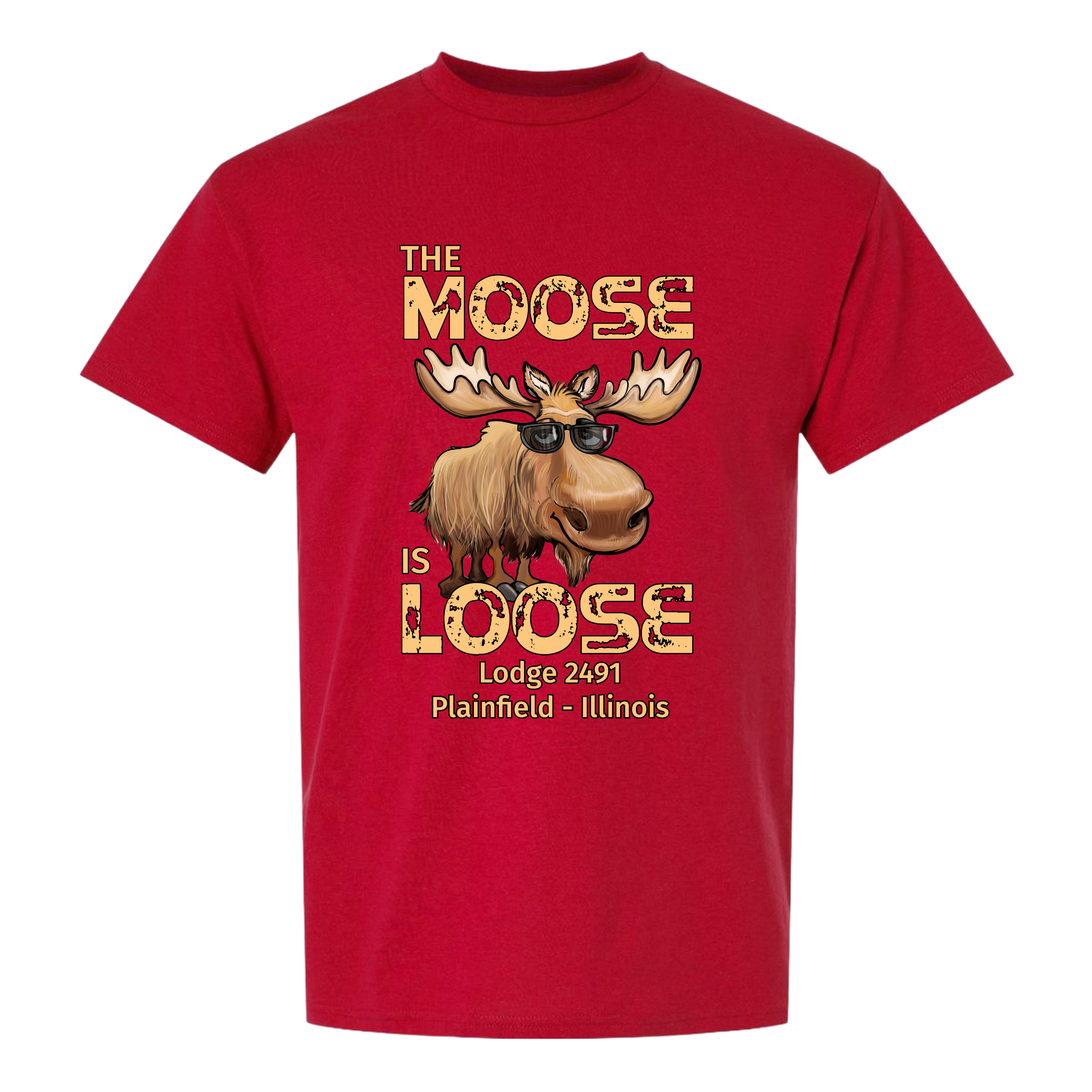 Lodge 2491 - Moose Is Loose T-Shirt