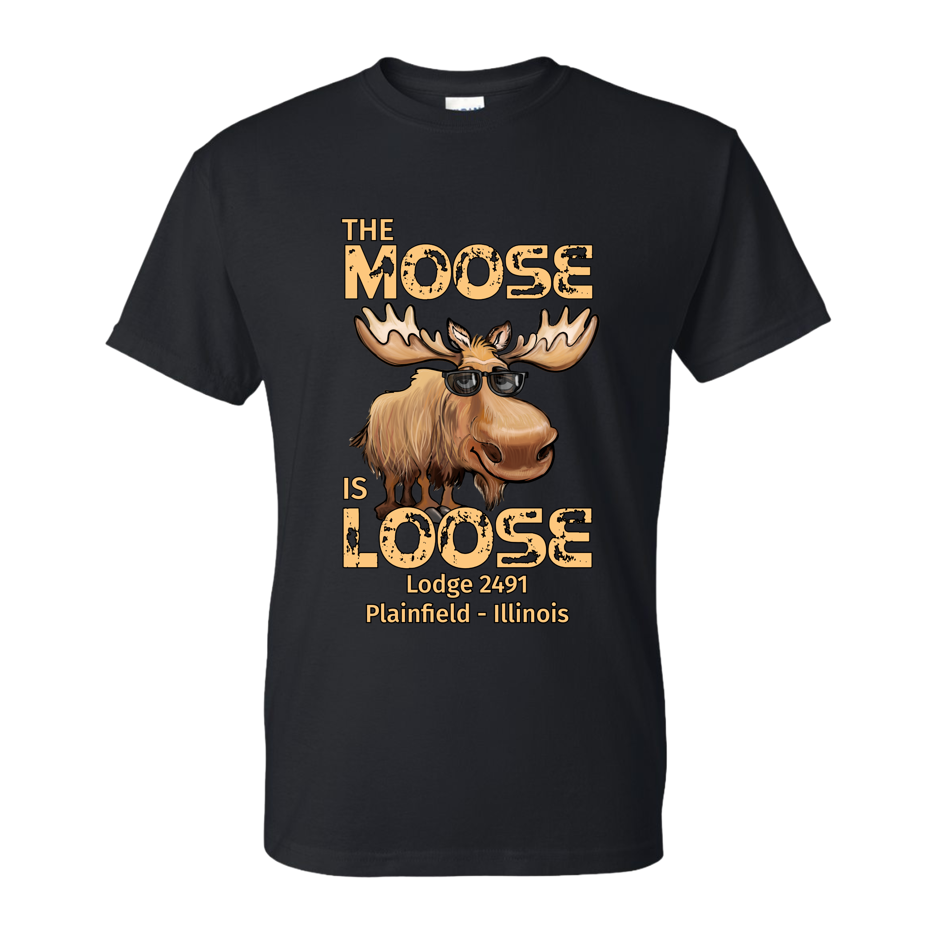 Lodge 2491 - Moose Is Loose T-Shirt