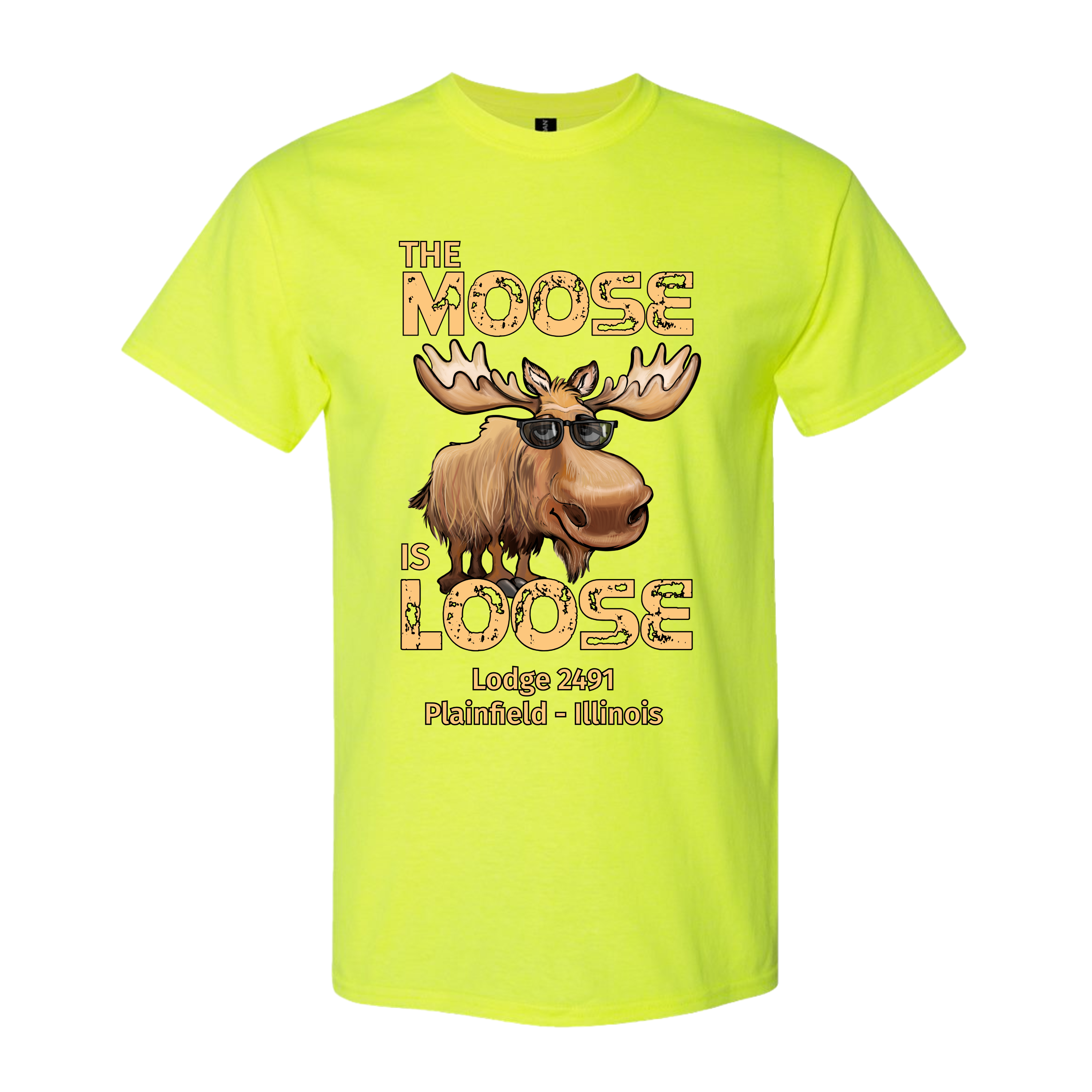 Lodge 2491 - Moose Is Loose T-Shirt