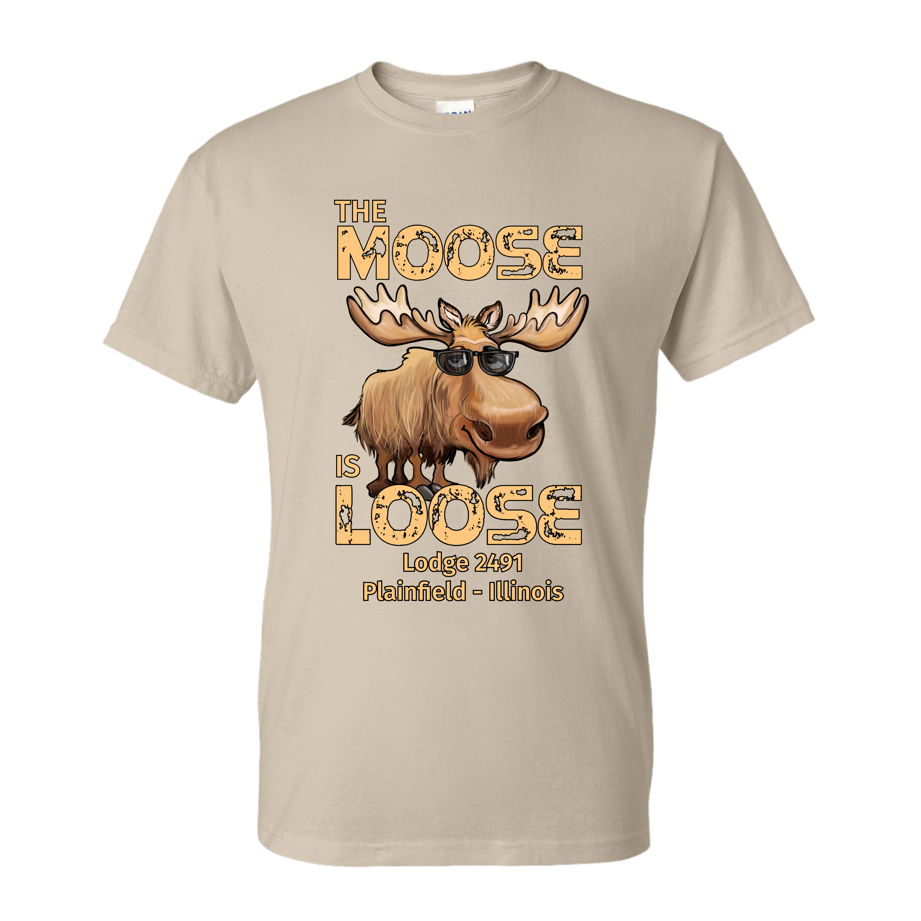 Lodge 2491 - Moose Is Loose T-Shirt