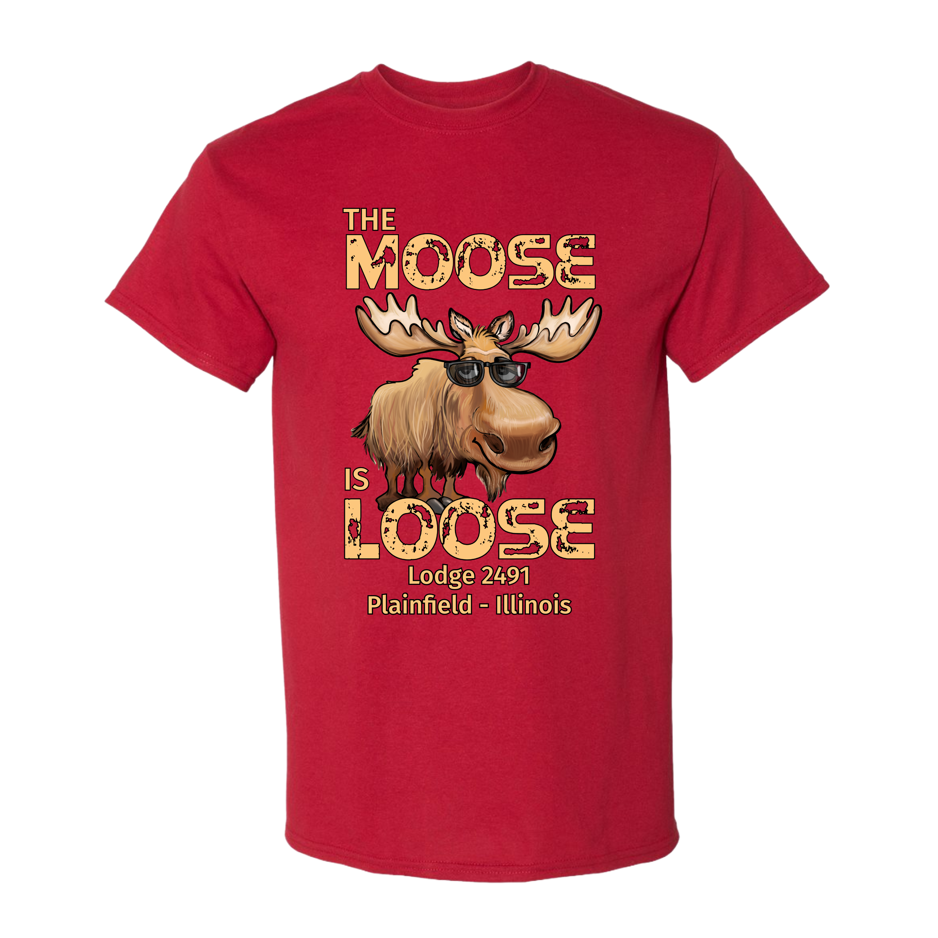 Lodge 2491 - Moose Is Loose T-Shirt