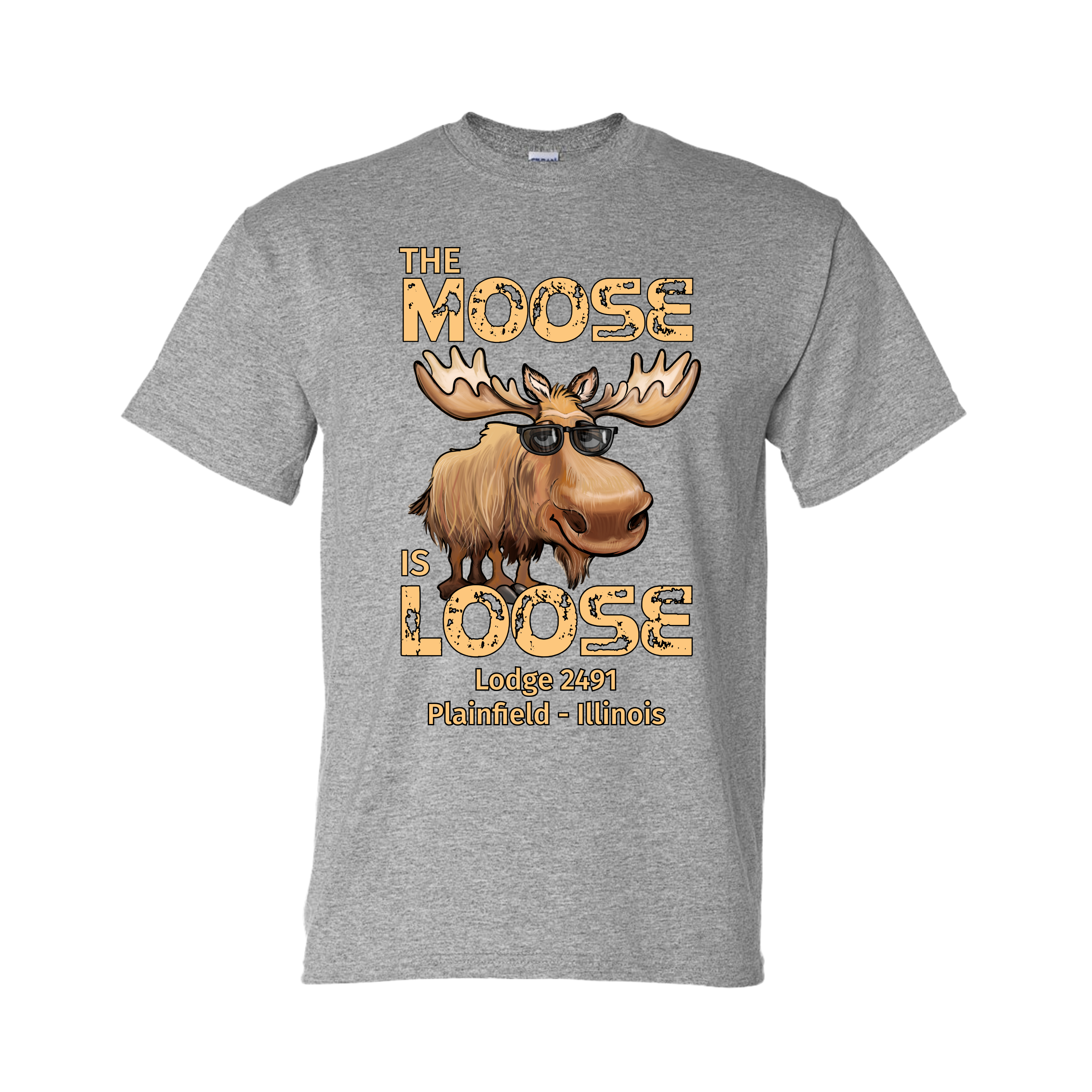 Lodge 2491 - Moose Is Loose T-Shirt