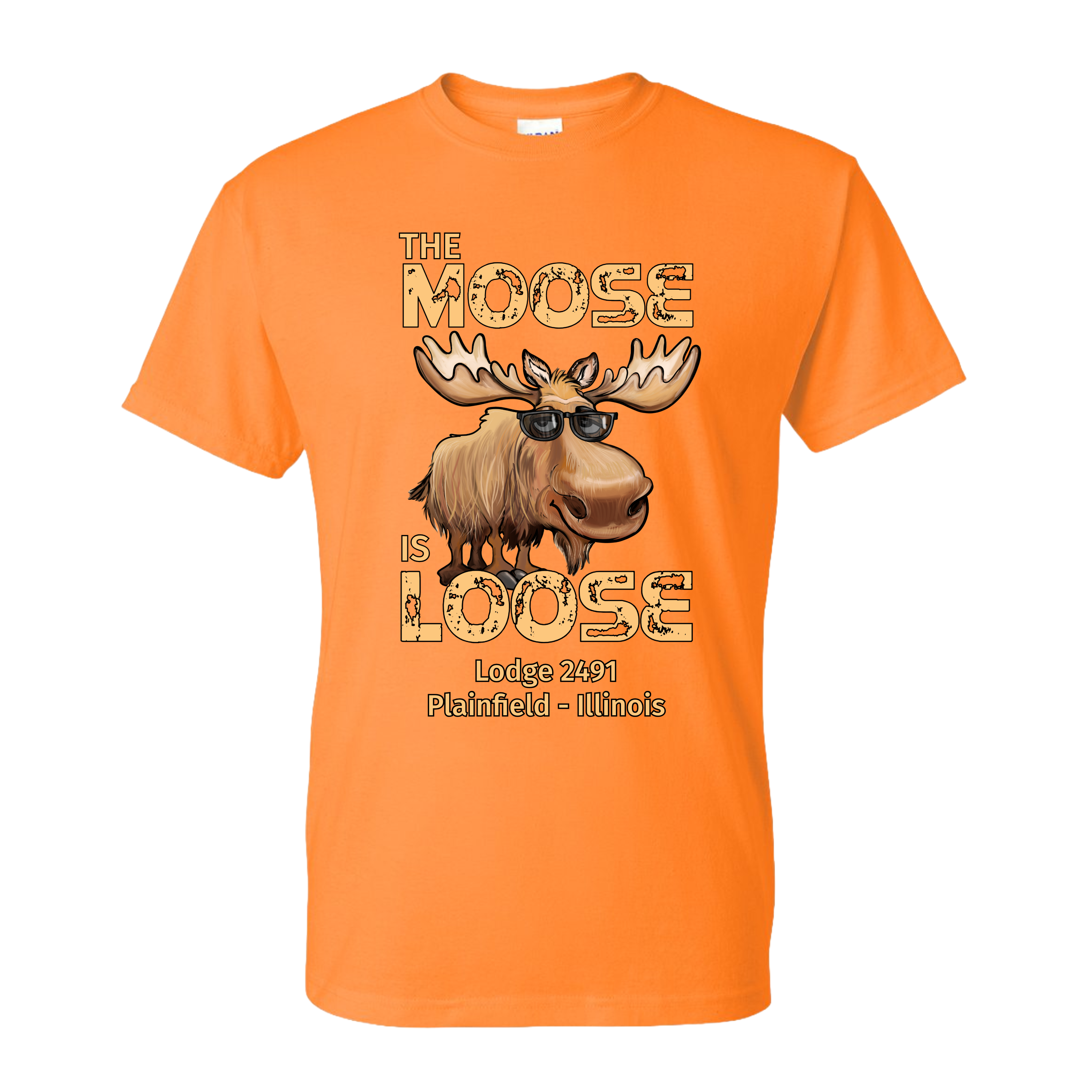 Lodge 2491 - Moose Is Loose T-Shirt