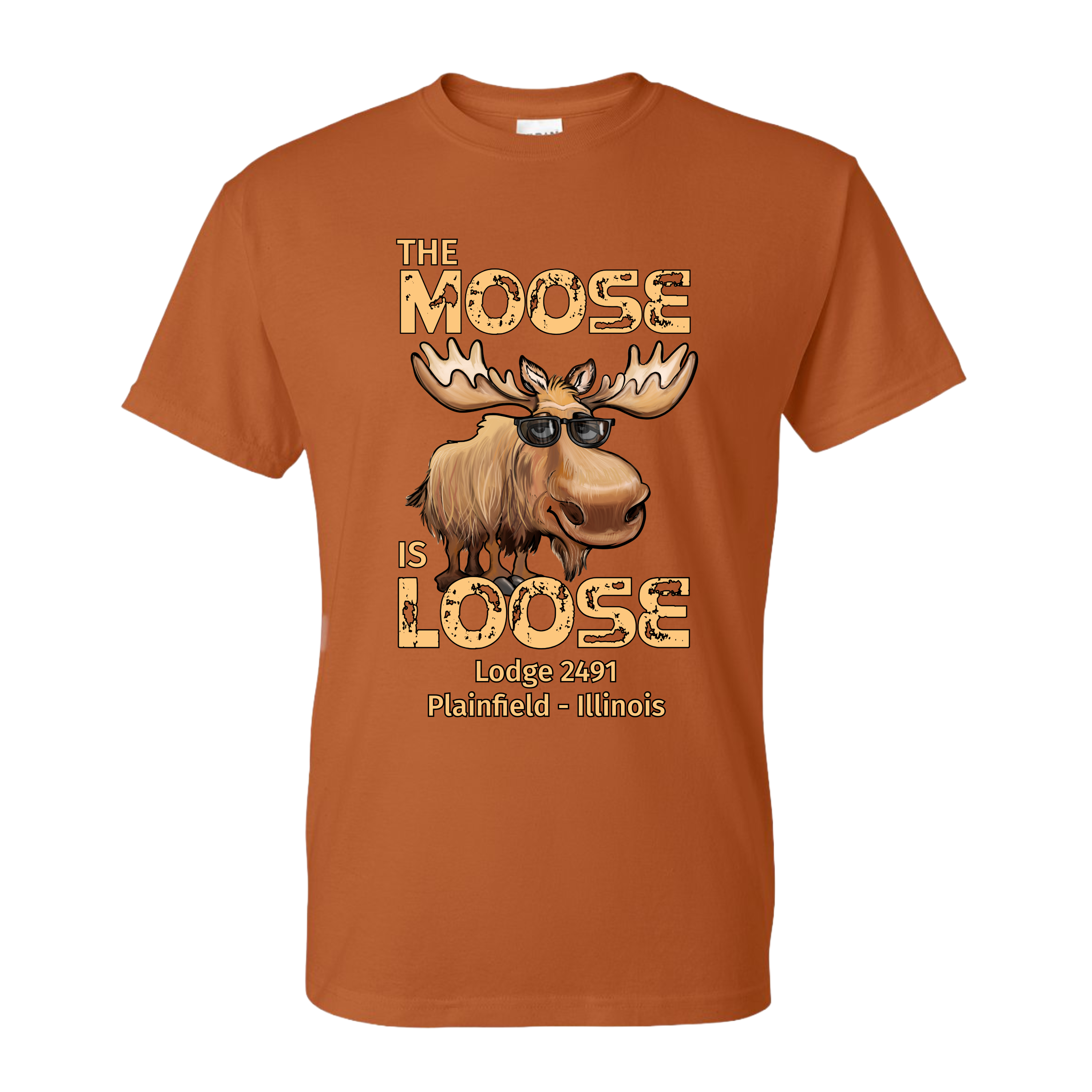 Lodge 2491 - Moose Is Loose T-Shirt