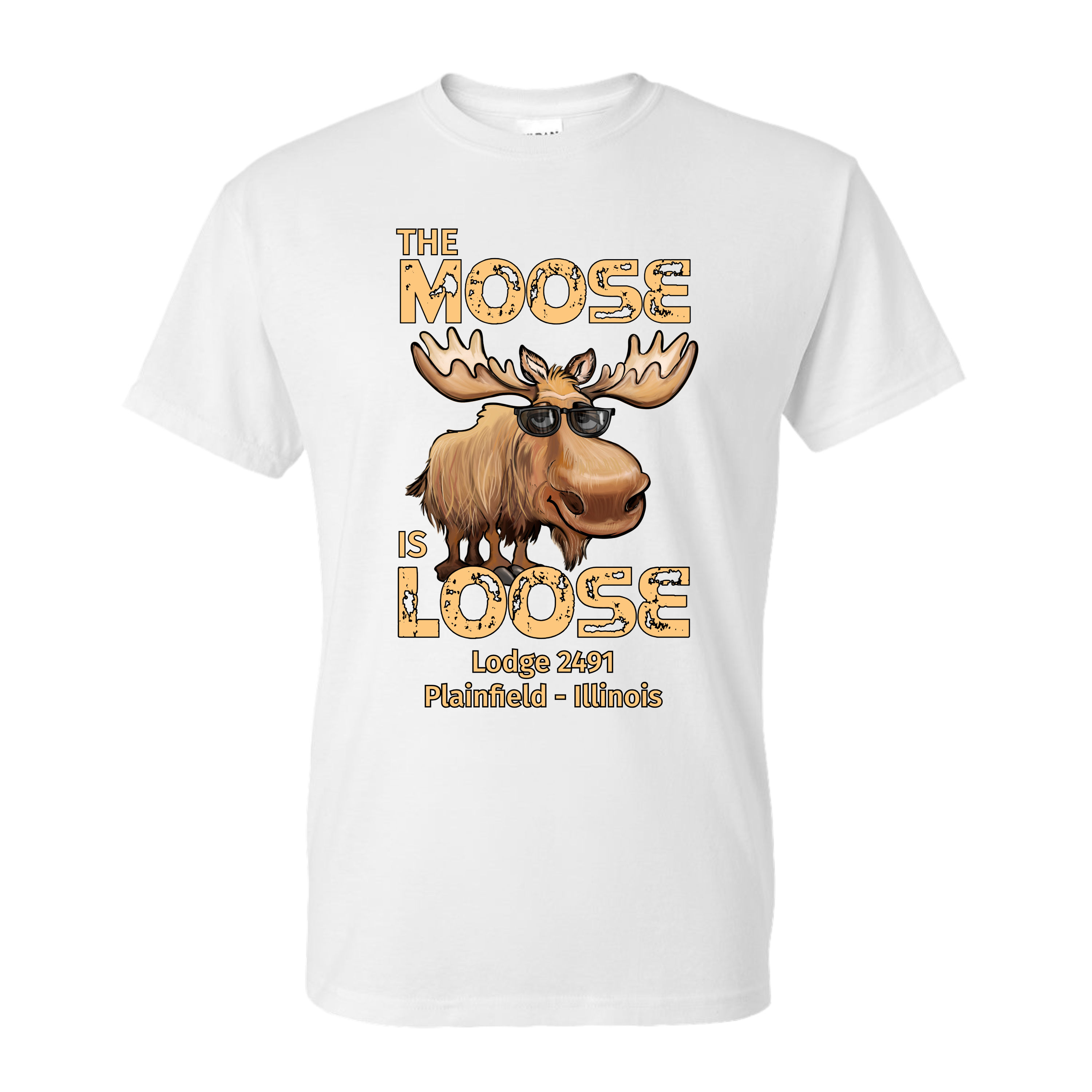Lodge 2491 - Moose Is Loose T-Shirt
