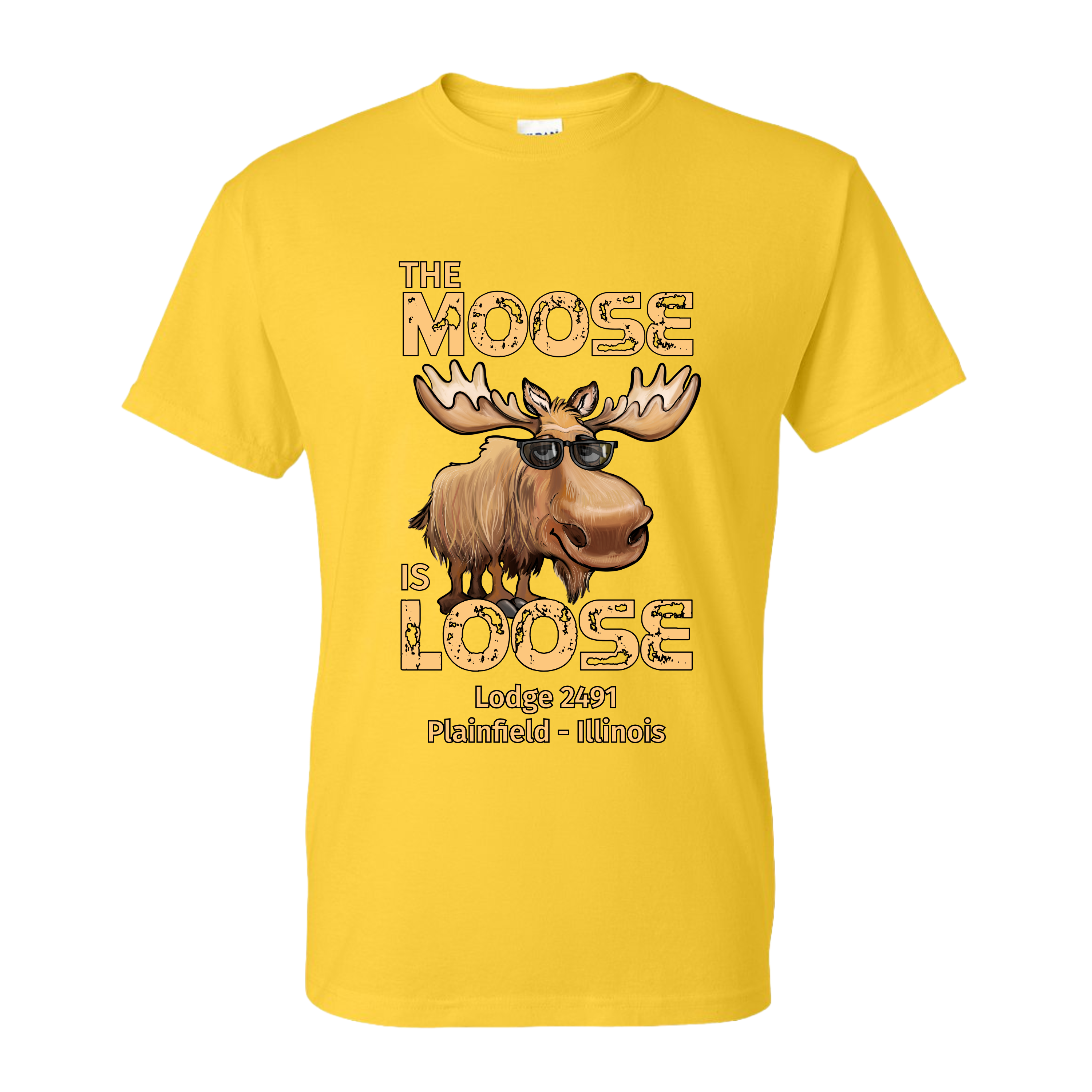 Lodge 2491 - Moose Is Loose T-Shirt