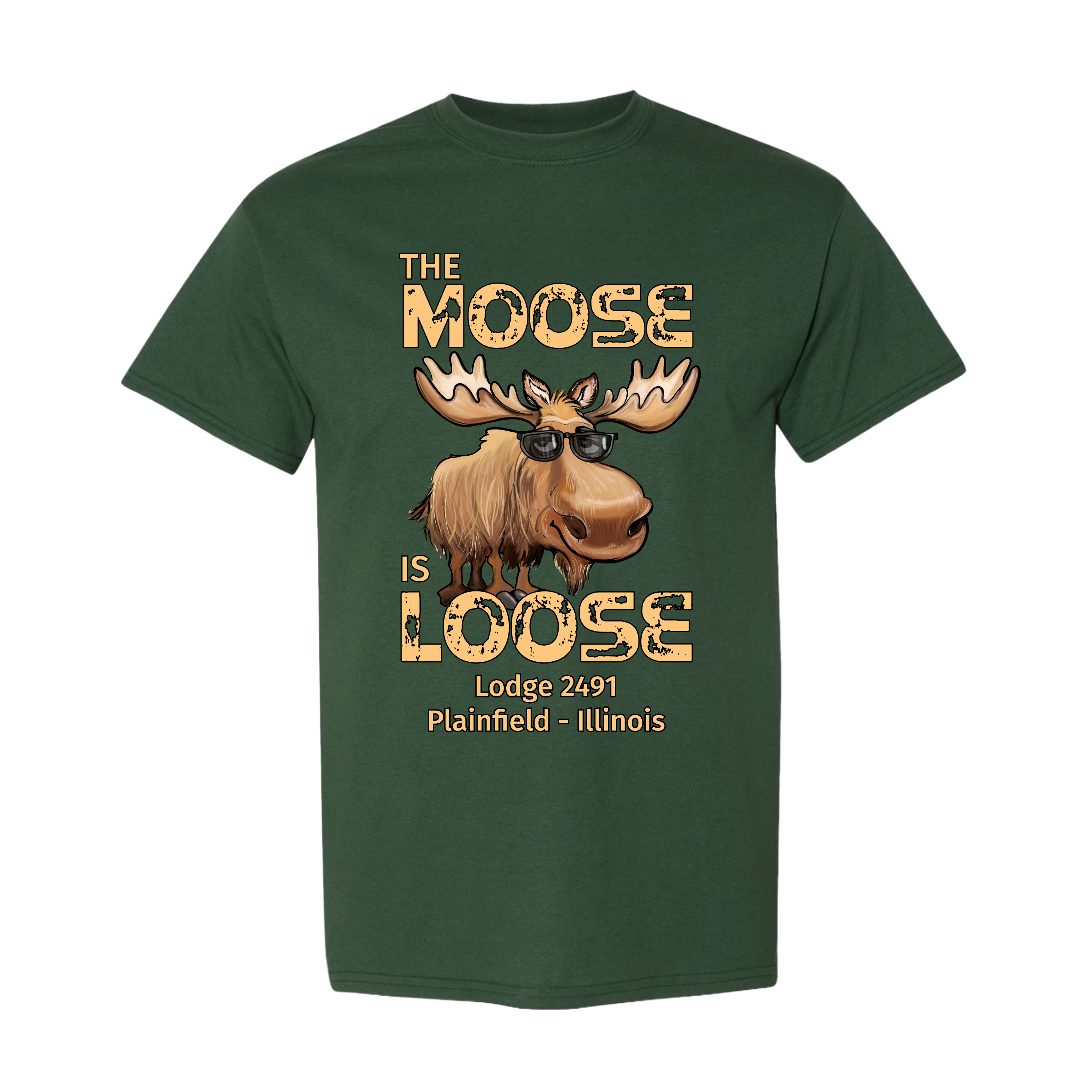 Lodge 2491 - Moose Is Loose T-Shirt