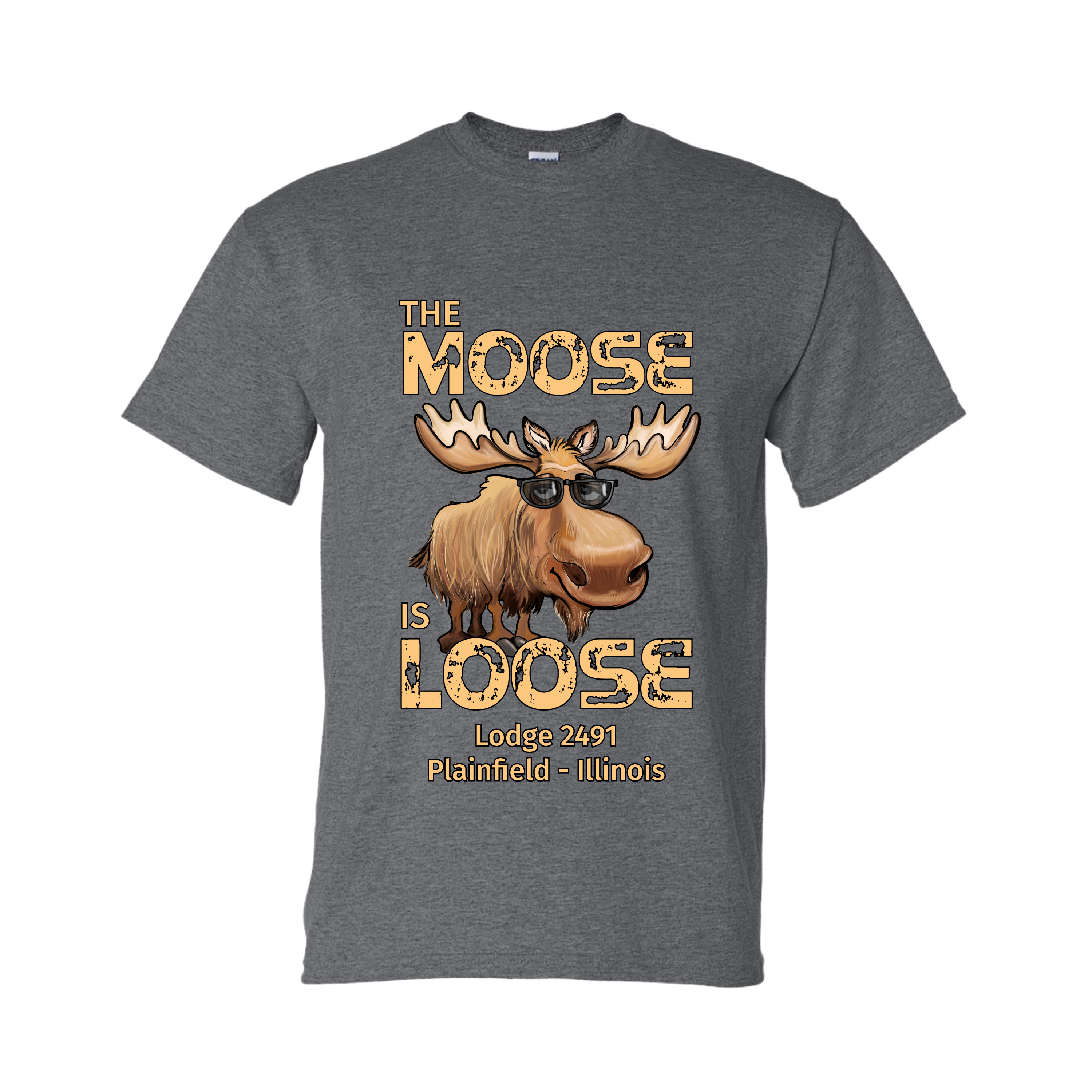 Lodge 2491 - Moose Is Loose T-Shirt