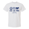 Lodge 2491 - Peace, Love, Moose T-Shirt