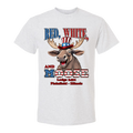 Lodge 2491 - Red, White, and Moose T-Shirt