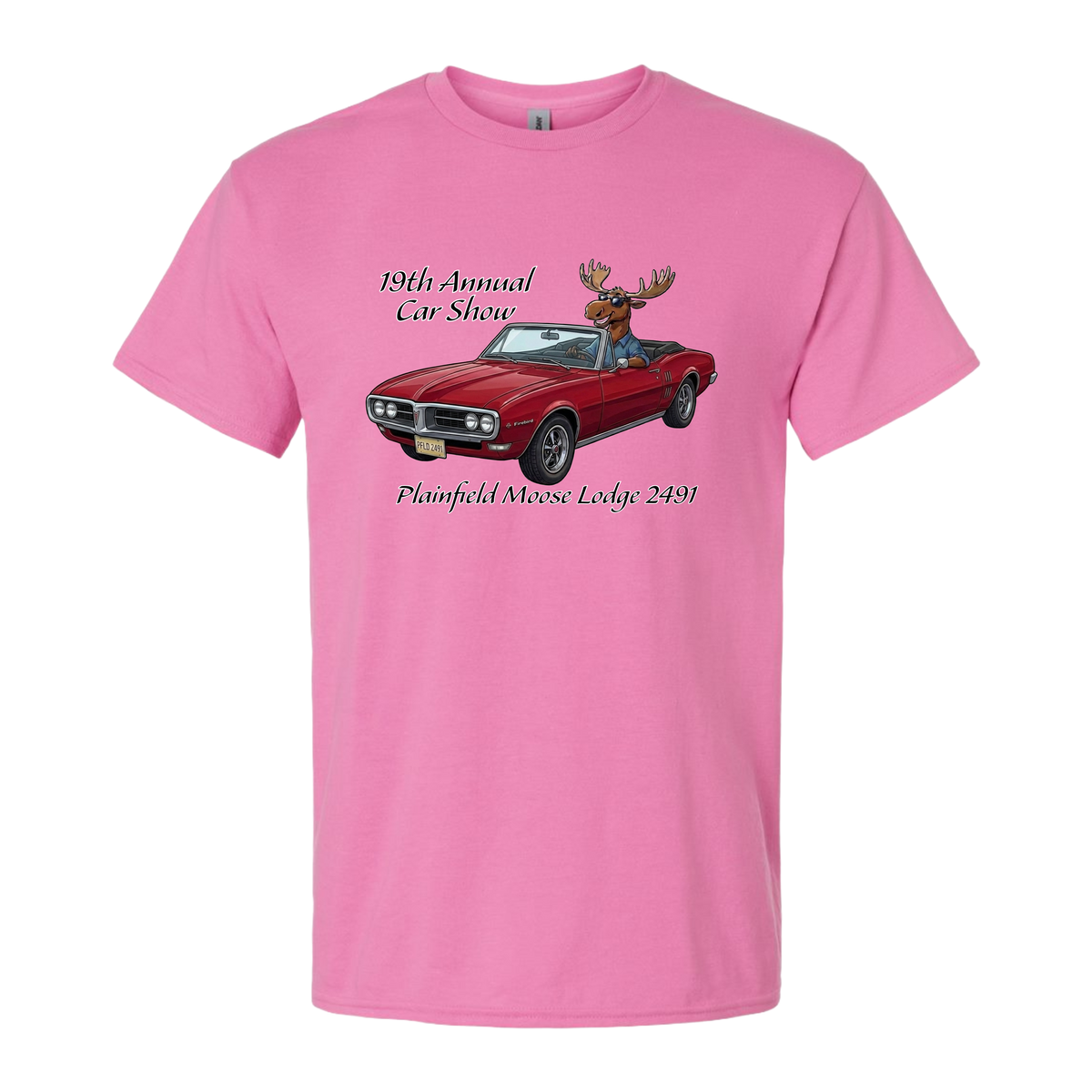 2026 Car Show Firebird Short Sleeve T-Shirt