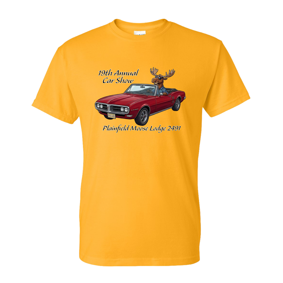 2026 Car Show Firebird Short Sleeve T-Shirt