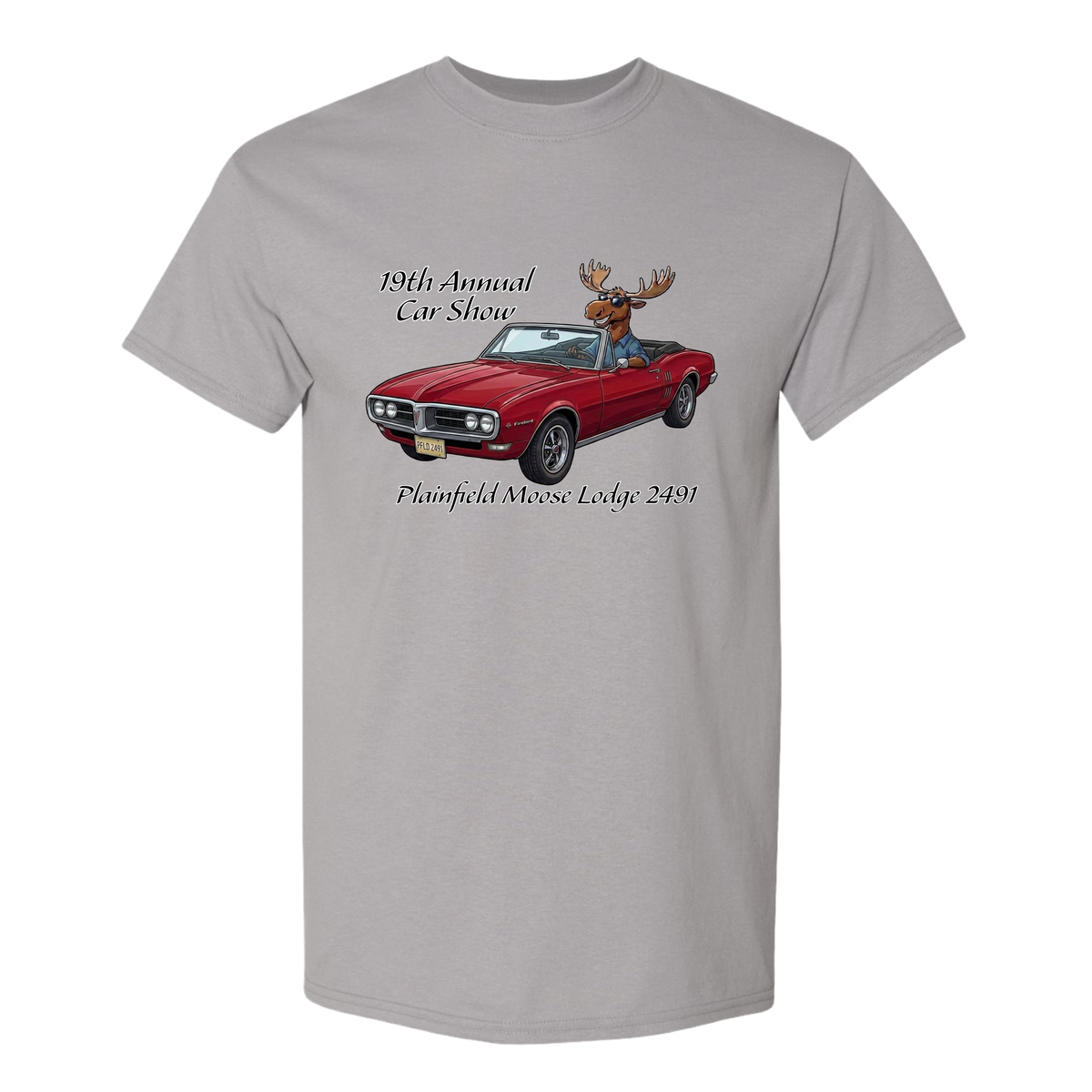 2026 Car Show Firebird Short Sleeve T-Shirt