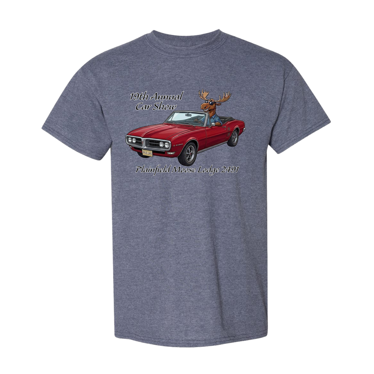 2026 Car Show Firebird Short Sleeve T-Shirt