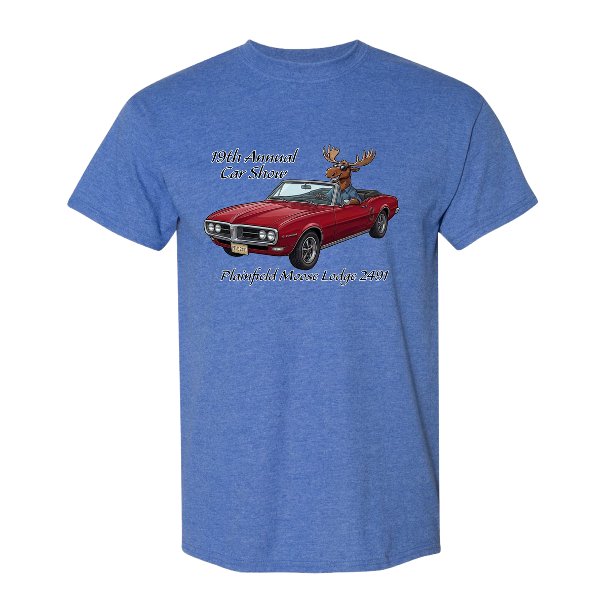 2026 Car Show Firebird Short Sleeve T-Shirt