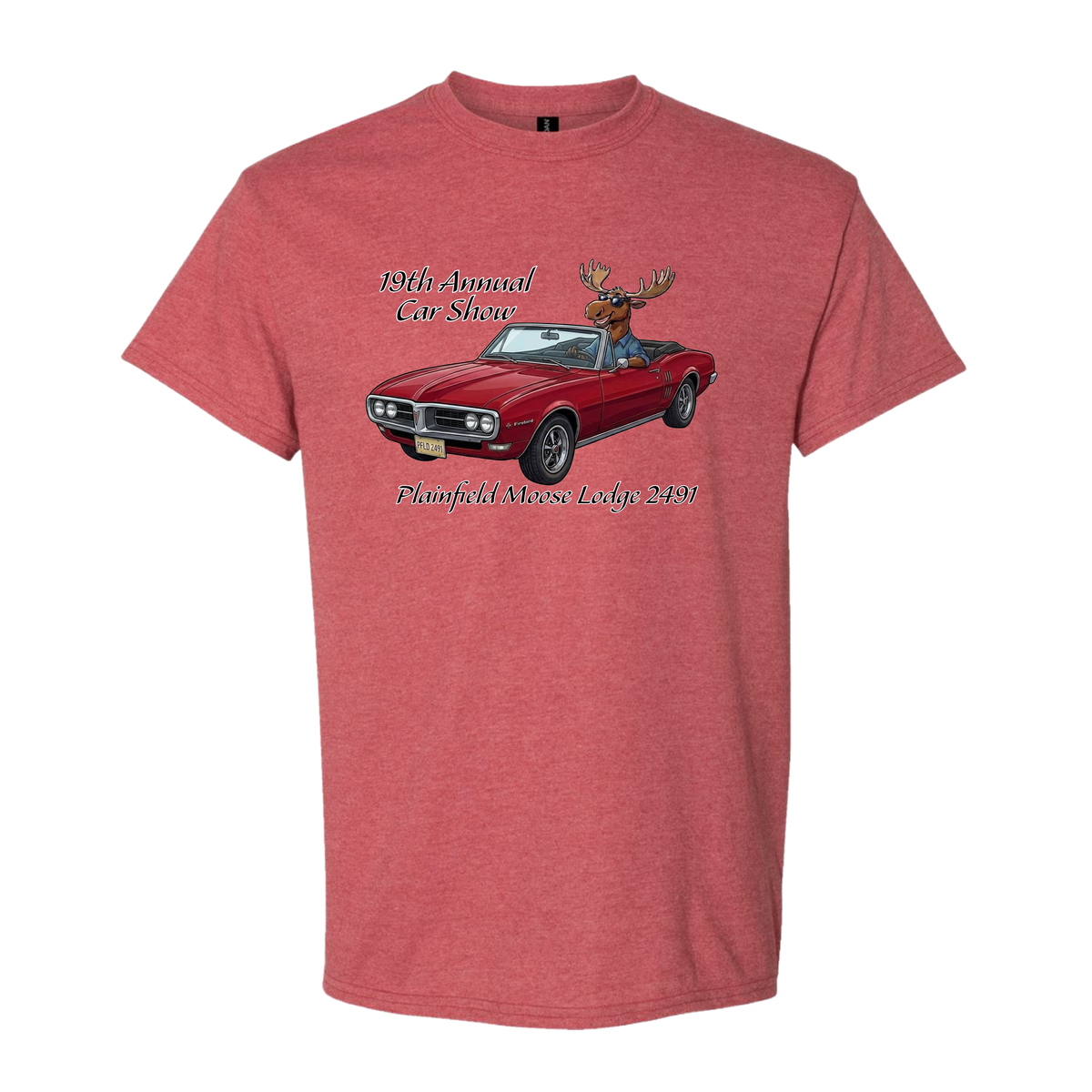 2026 Car Show Firebird Short Sleeve T-Shirt