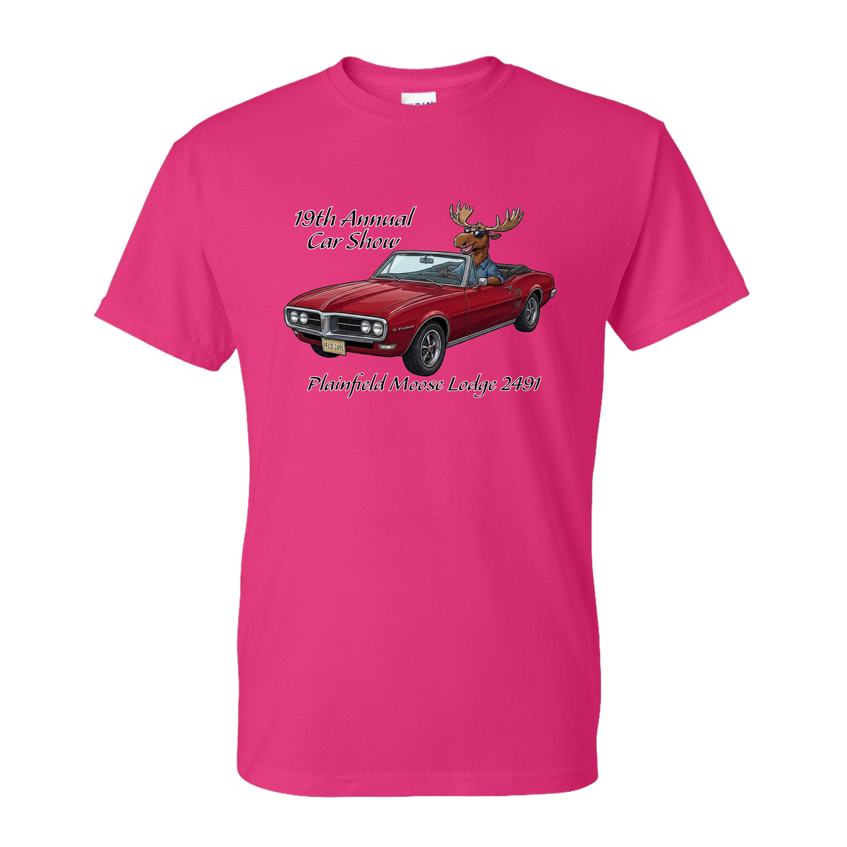 2026 Car Show Firebird Short Sleeve T-Shirt