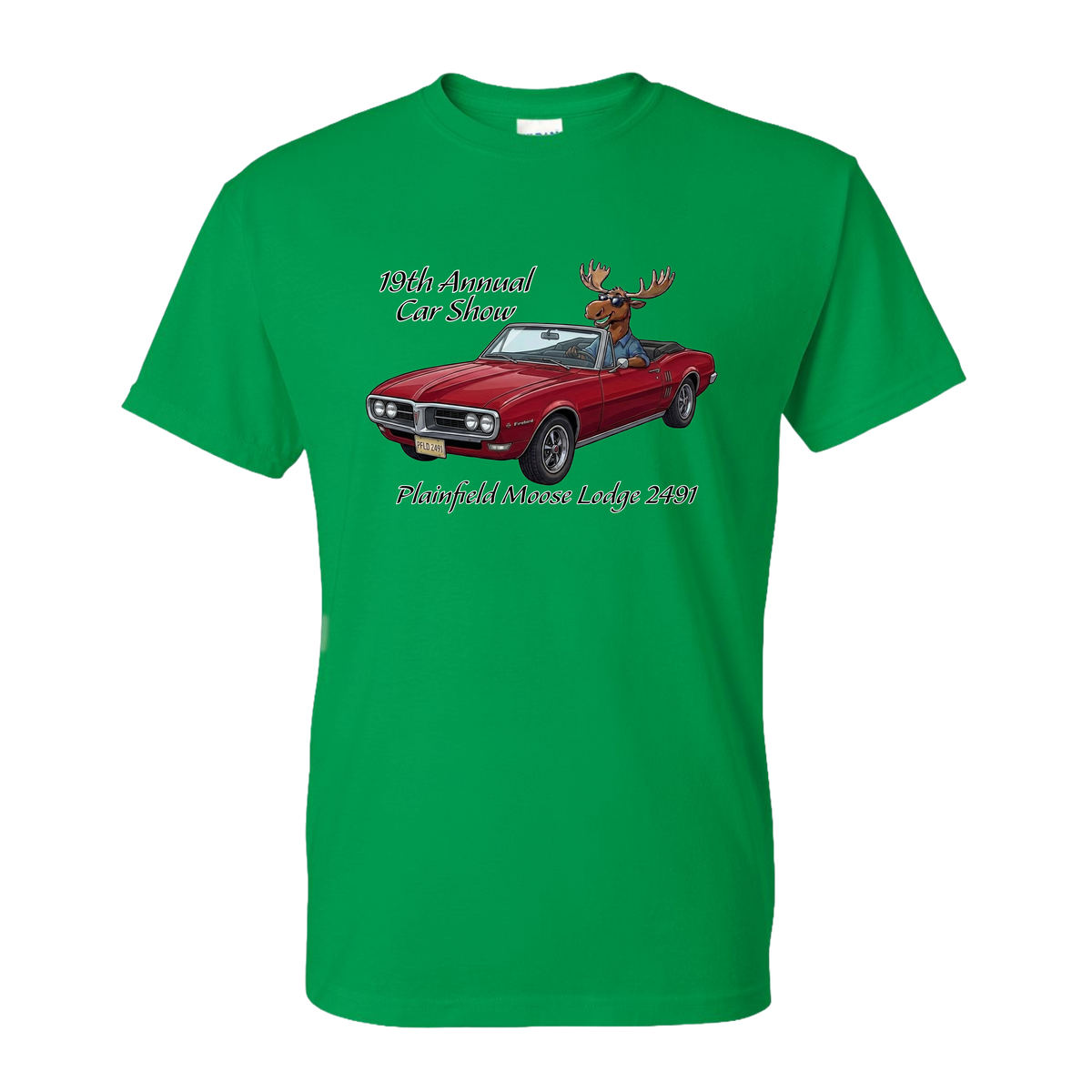 2026 Car Show Firebird Short Sleeve T-Shirt