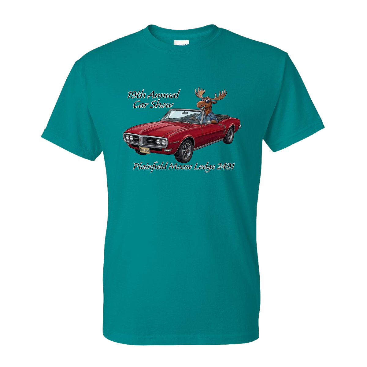2026 Car Show Firebird Short Sleeve T-Shirt