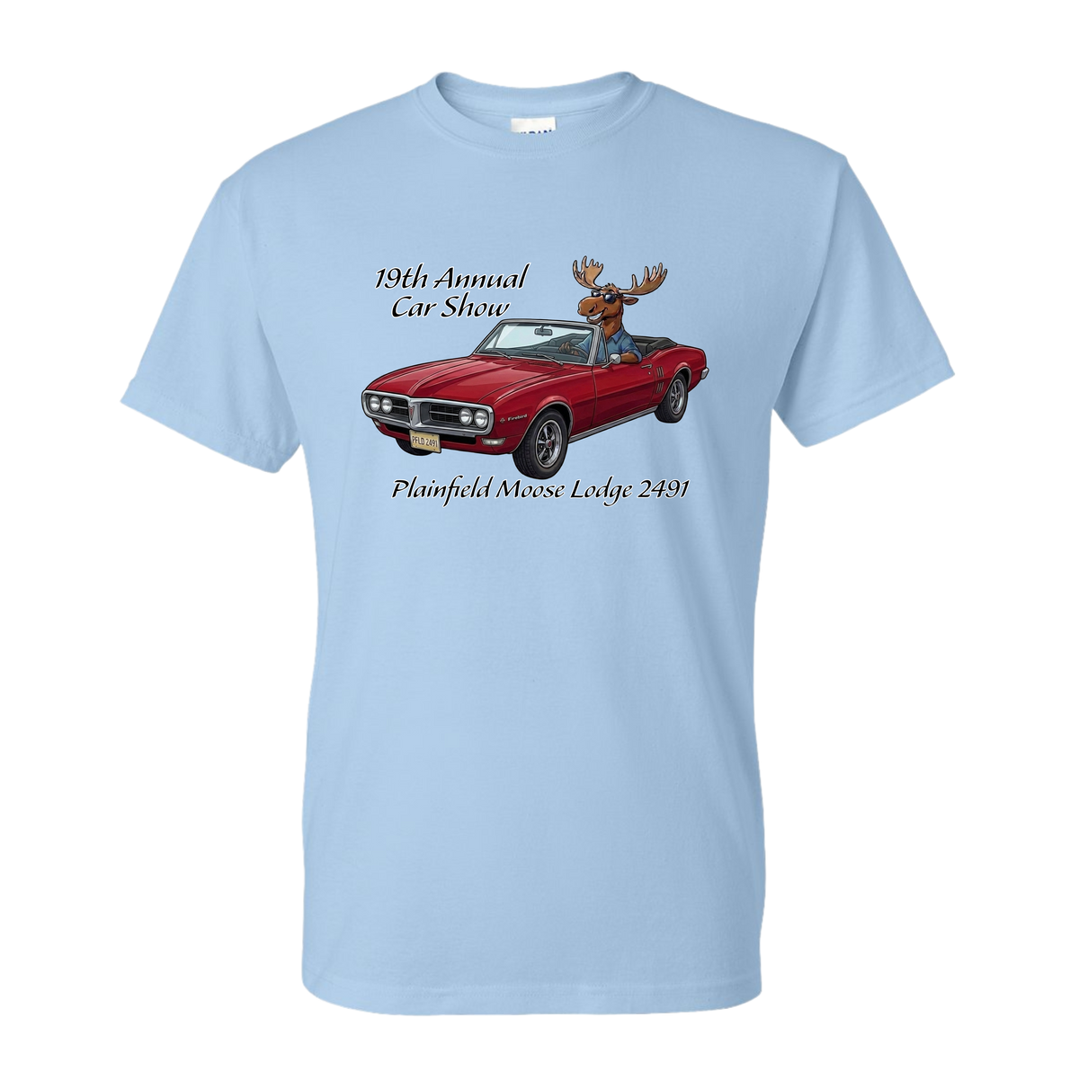 2026 Car Show Firebird Short Sleeve T-Shirt