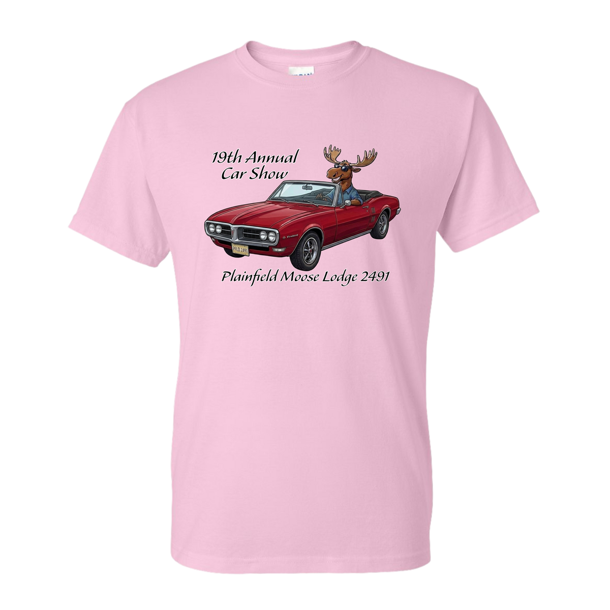 2026 Car Show Firebird Short Sleeve T-Shirt
