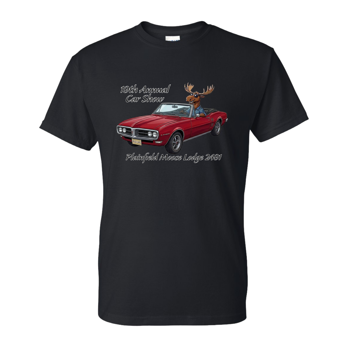 2026 Car Show Firebird Short Sleeve T-Shirt