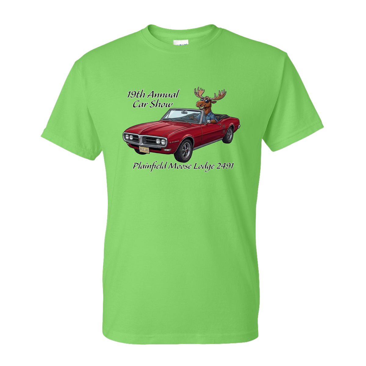 2026 Car Show Firebird Short Sleeve T-Shirt