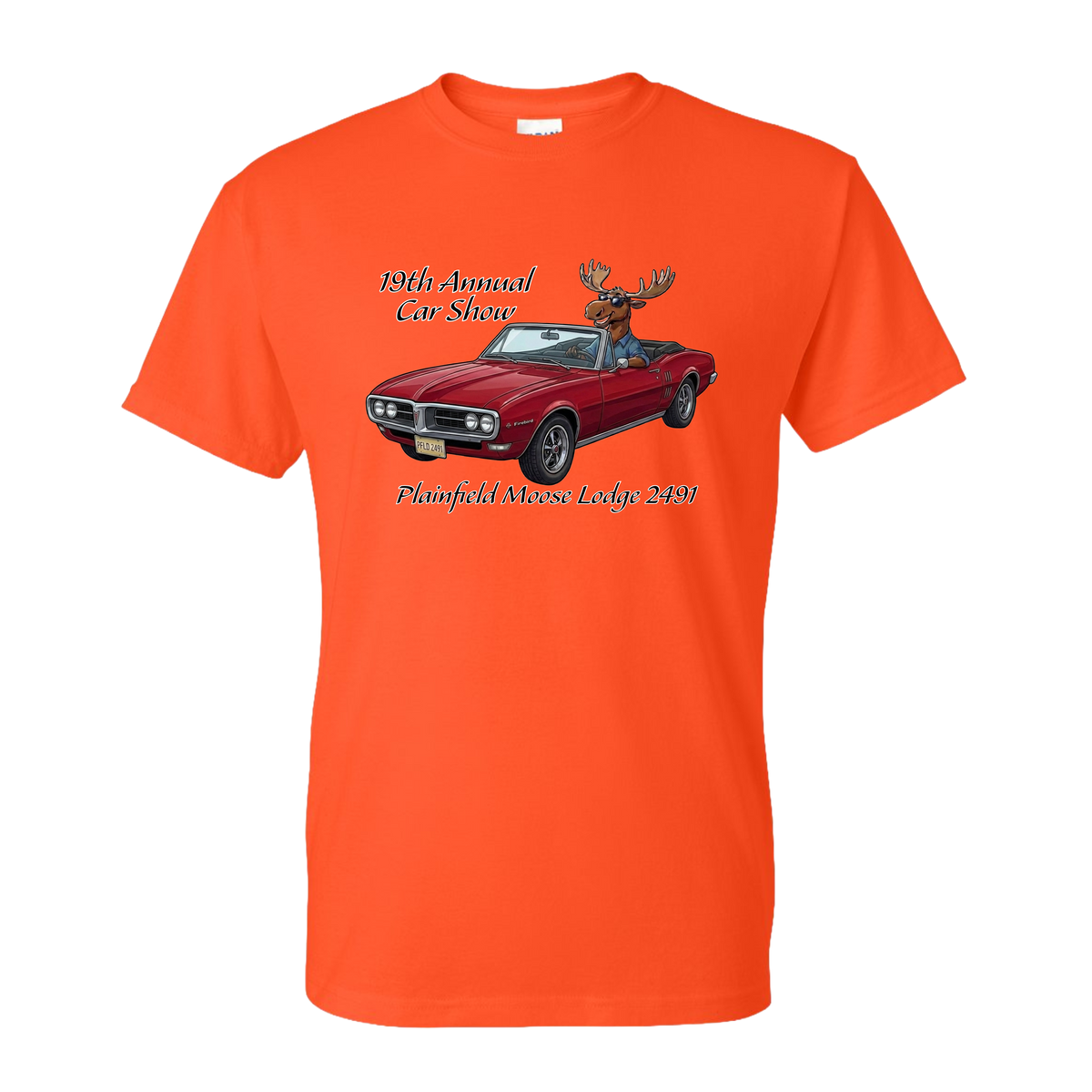2026 Car Show Firebird Short Sleeve T-Shirt