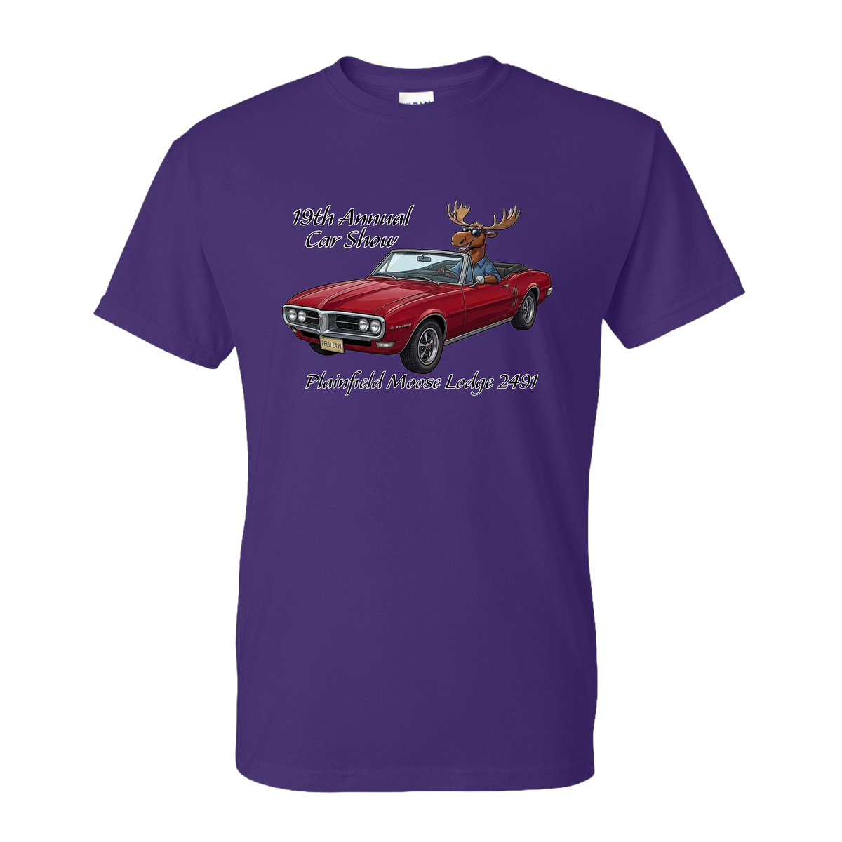 2026 Car Show Firebird Short Sleeve T-Shirt