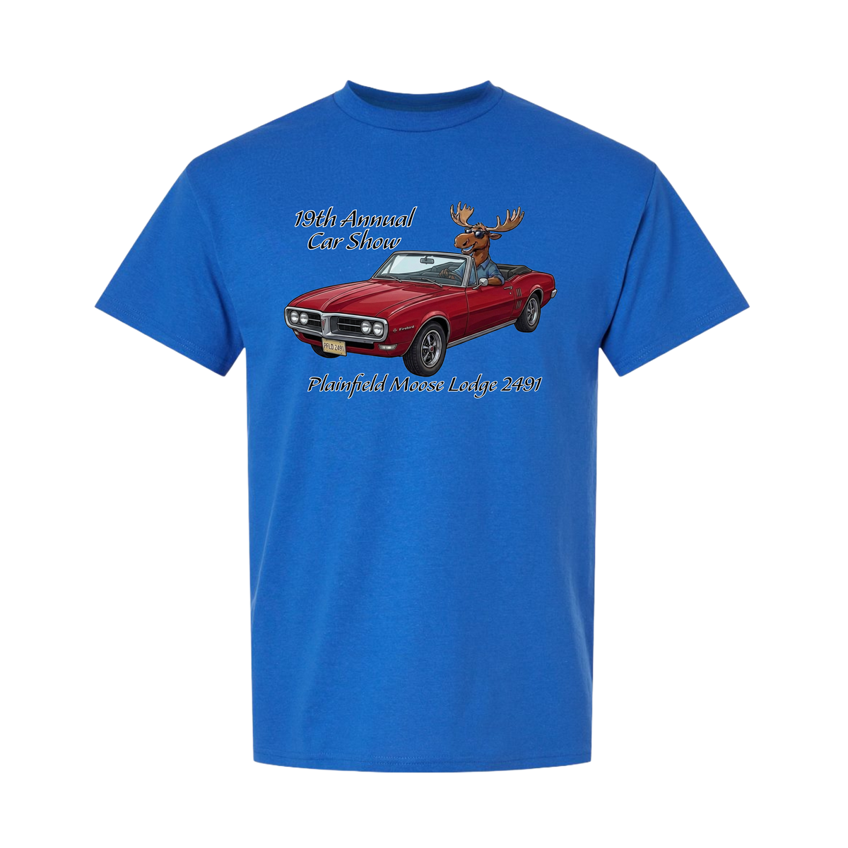 2026 Car Show Firebird Short Sleeve T-Shirt