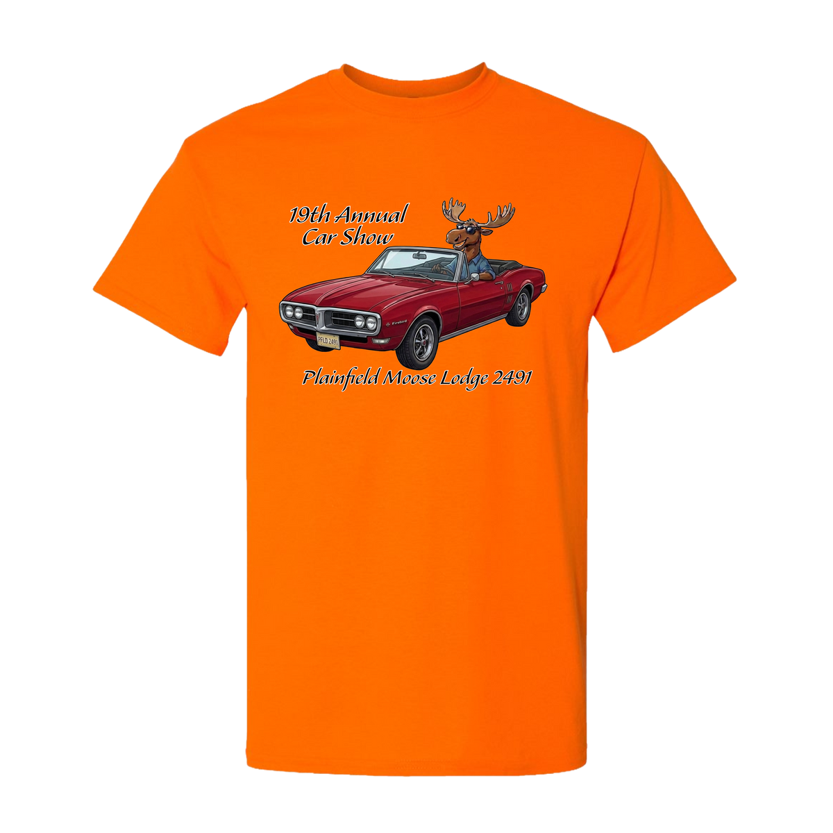 2026 Car Show Firebird Short Sleeve T-Shirt