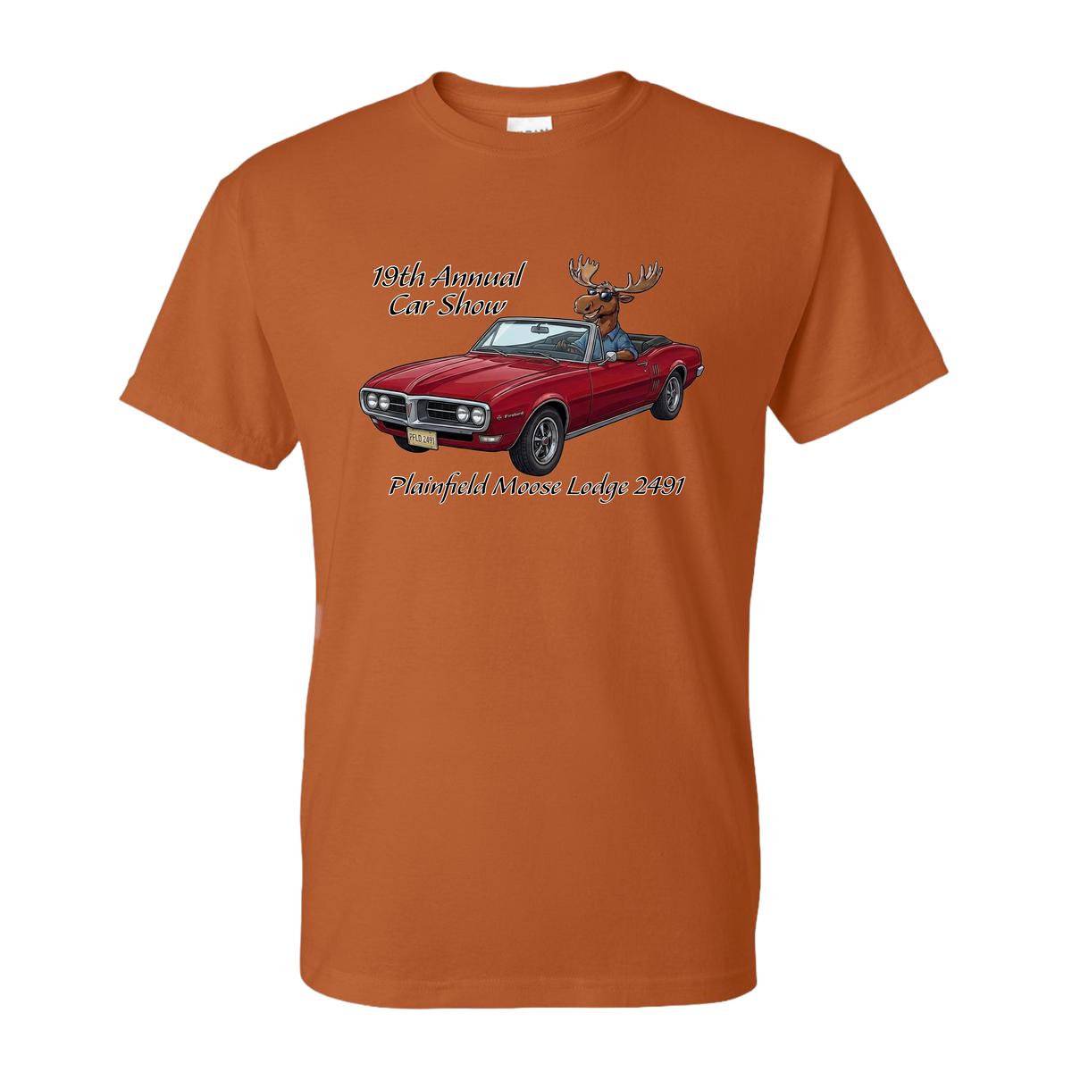 2026 Car Show Firebird Short Sleeve T-Shirt