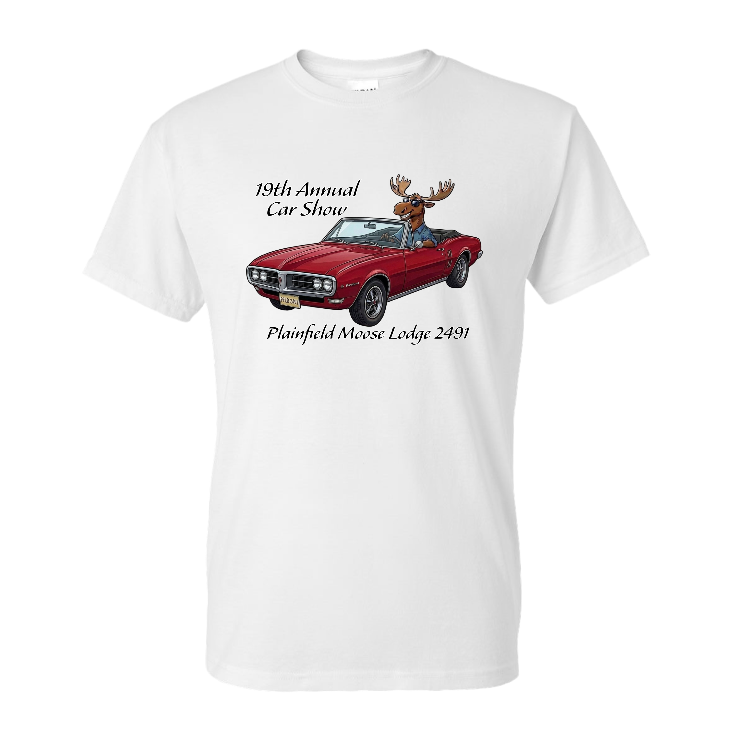 2026 Car Show Firebird Short Sleeve T-Shirt