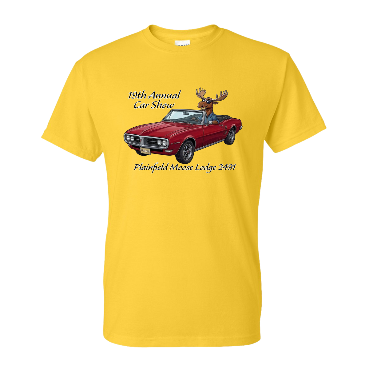 2026 Car Show Firebird Short Sleeve T-Shirt