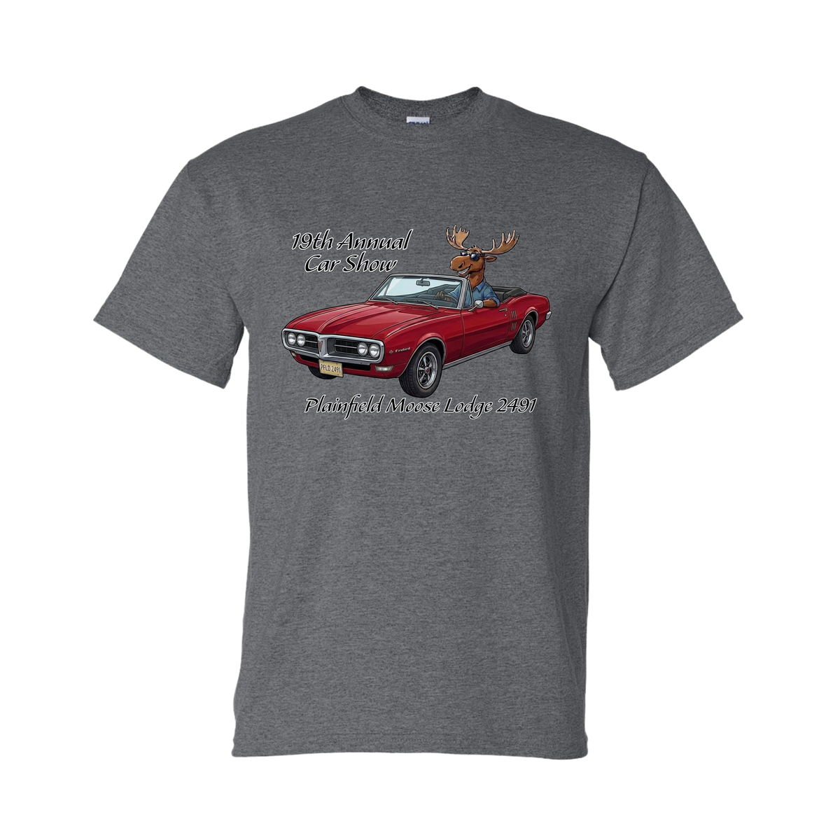 2026 Car Show Firebird Short Sleeve T-Shirt