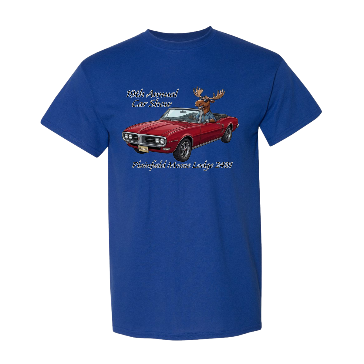 2026 Car Show Firebird Short Sleeve T-Shirt