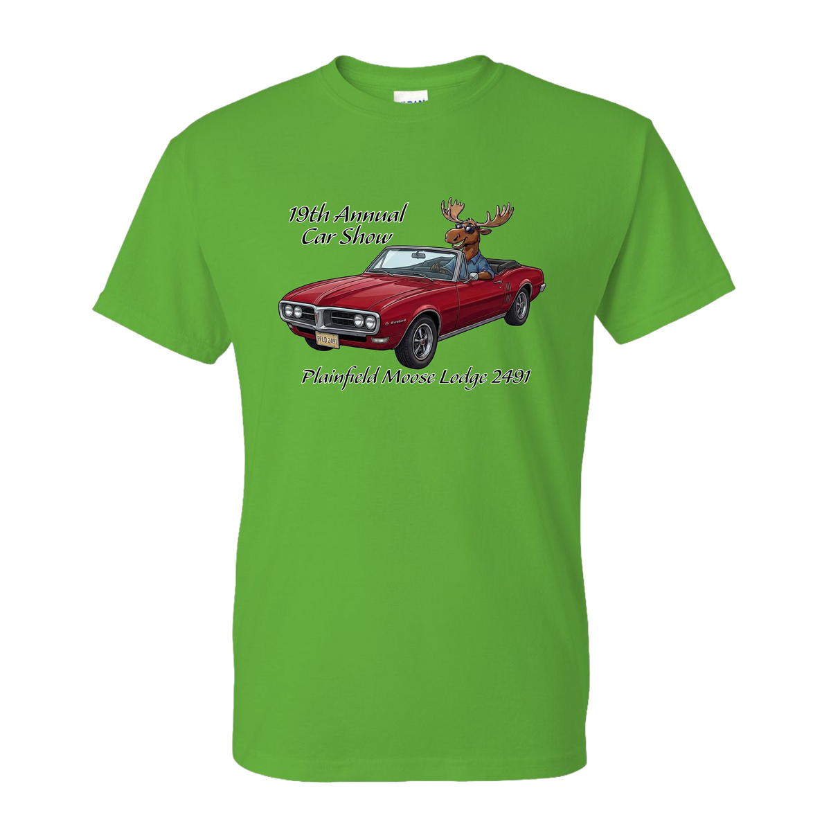 2026 Car Show Firebird Short Sleeve T-Shirt