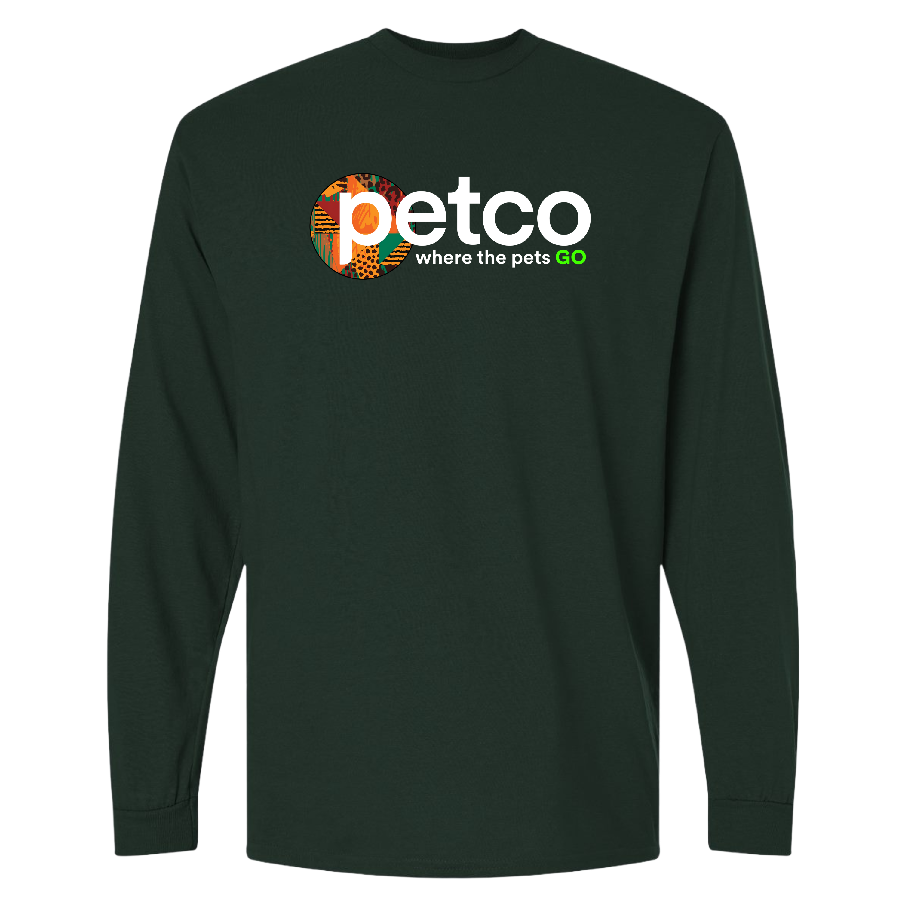 Petco - Black at Petco PRG Long Sleeve T-Shirt