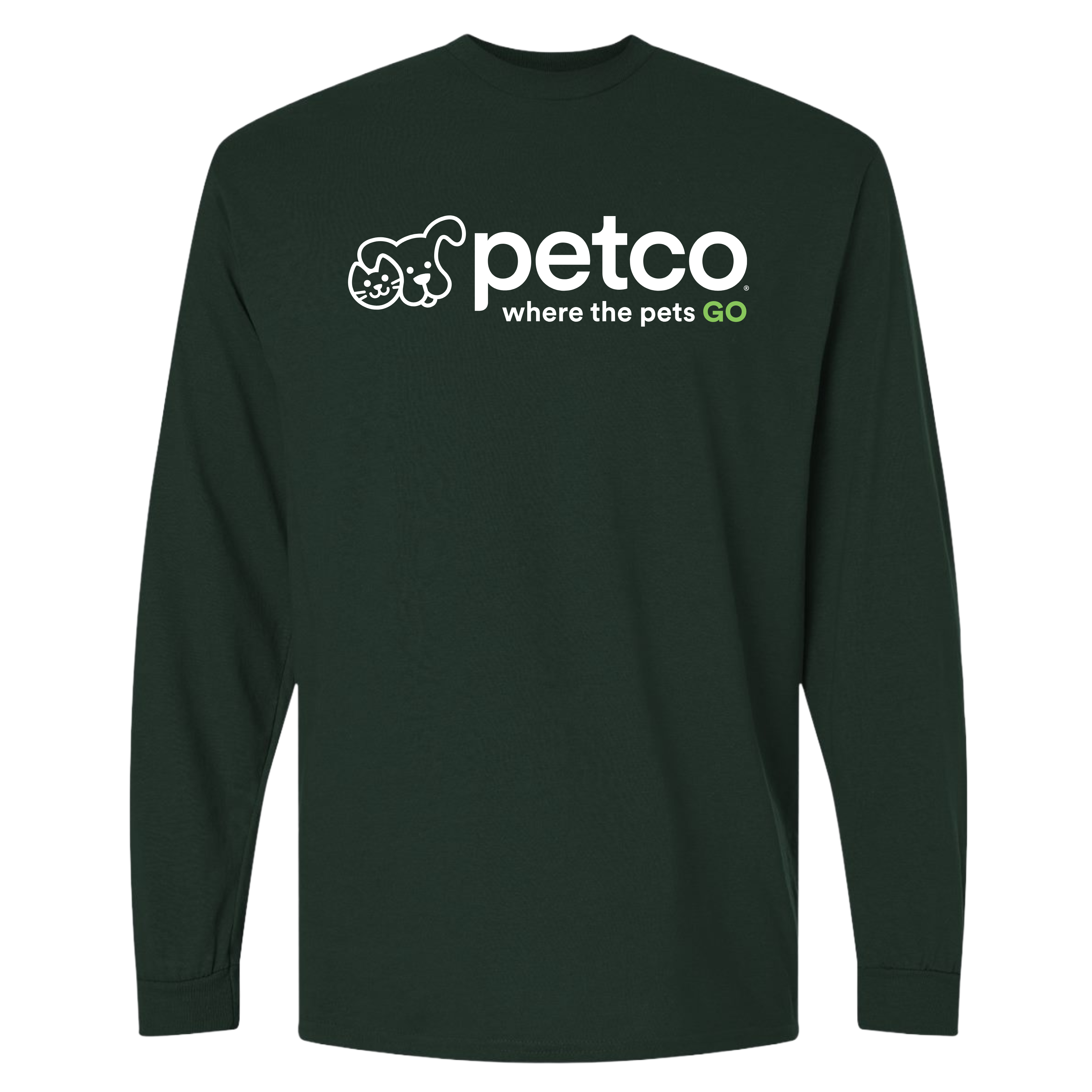 Petco "Where the Pets Go" Long Sleeve T-Shirt
